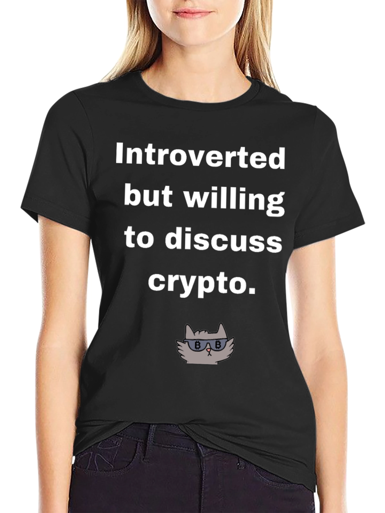 Introverted Crypto Enthusiast T-Shirt
