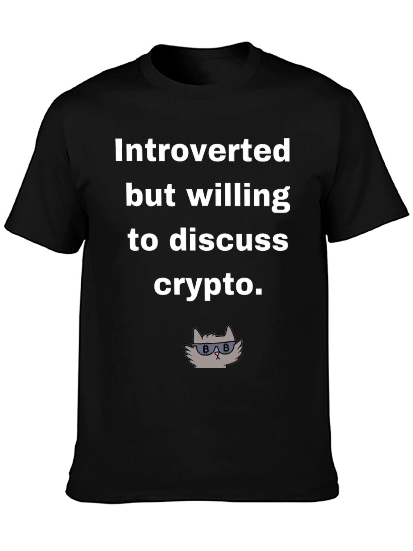 Introverted Crypto Enthusiast T-Shirt