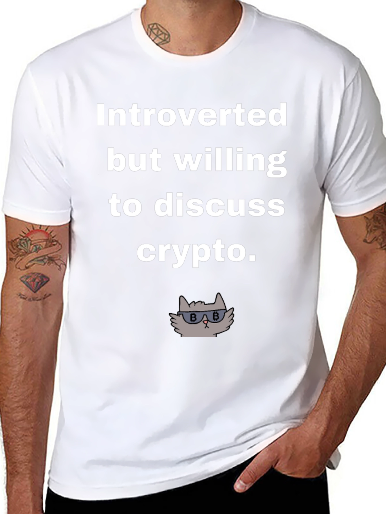 Introverted Crypto Enthusiast T-Shirt