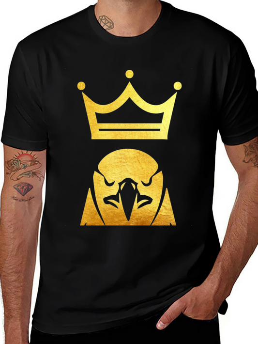 King Eagle Graphic Tee - Black