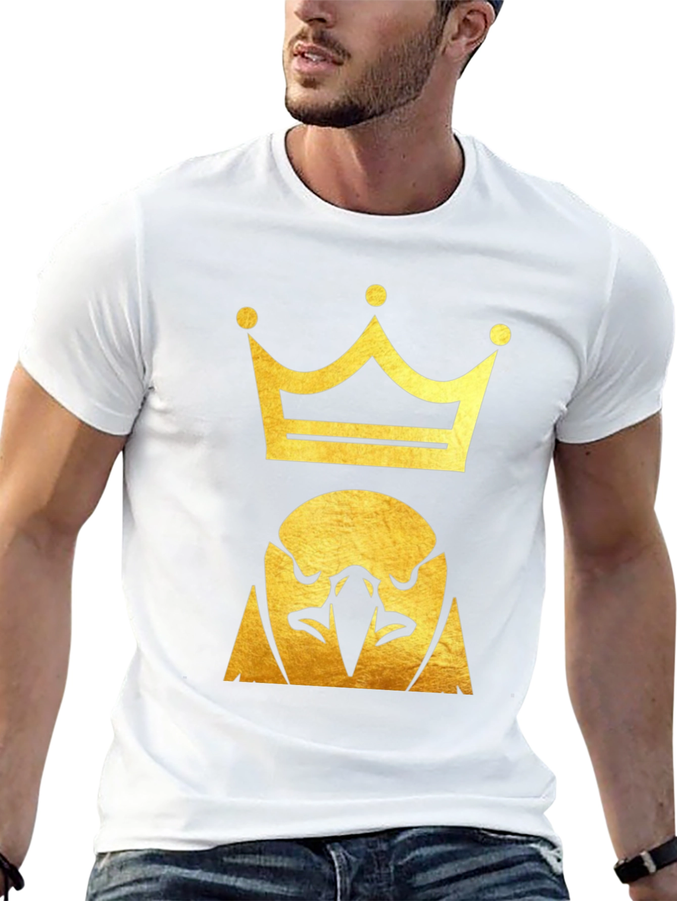 King Eagle Graphic Tee - Black