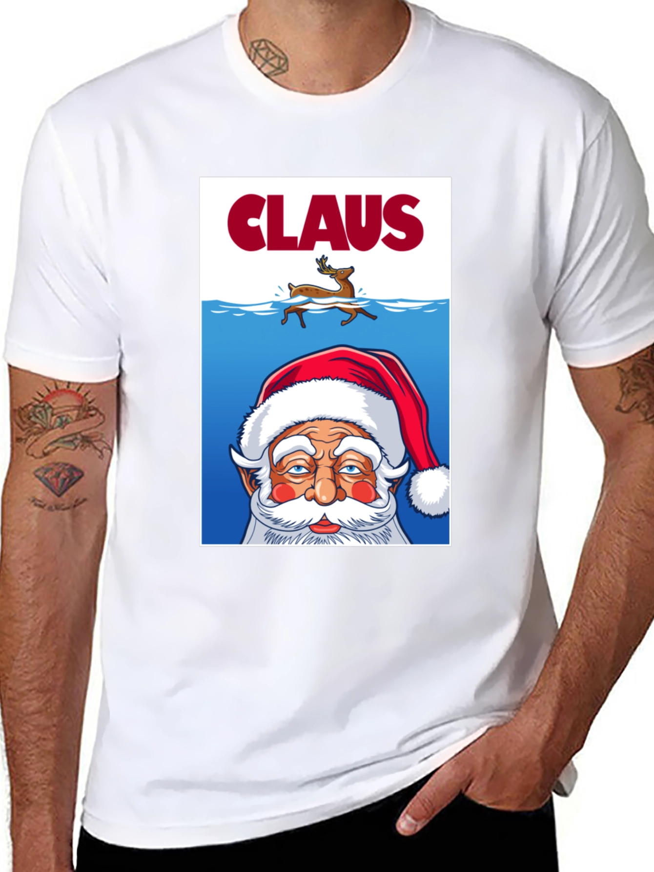 Santa Claus Christmas Holiday T-Shirt