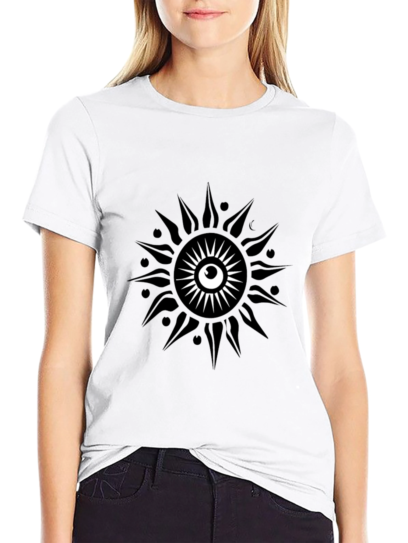 Eye of Providence Sunburst Black T-Shirt