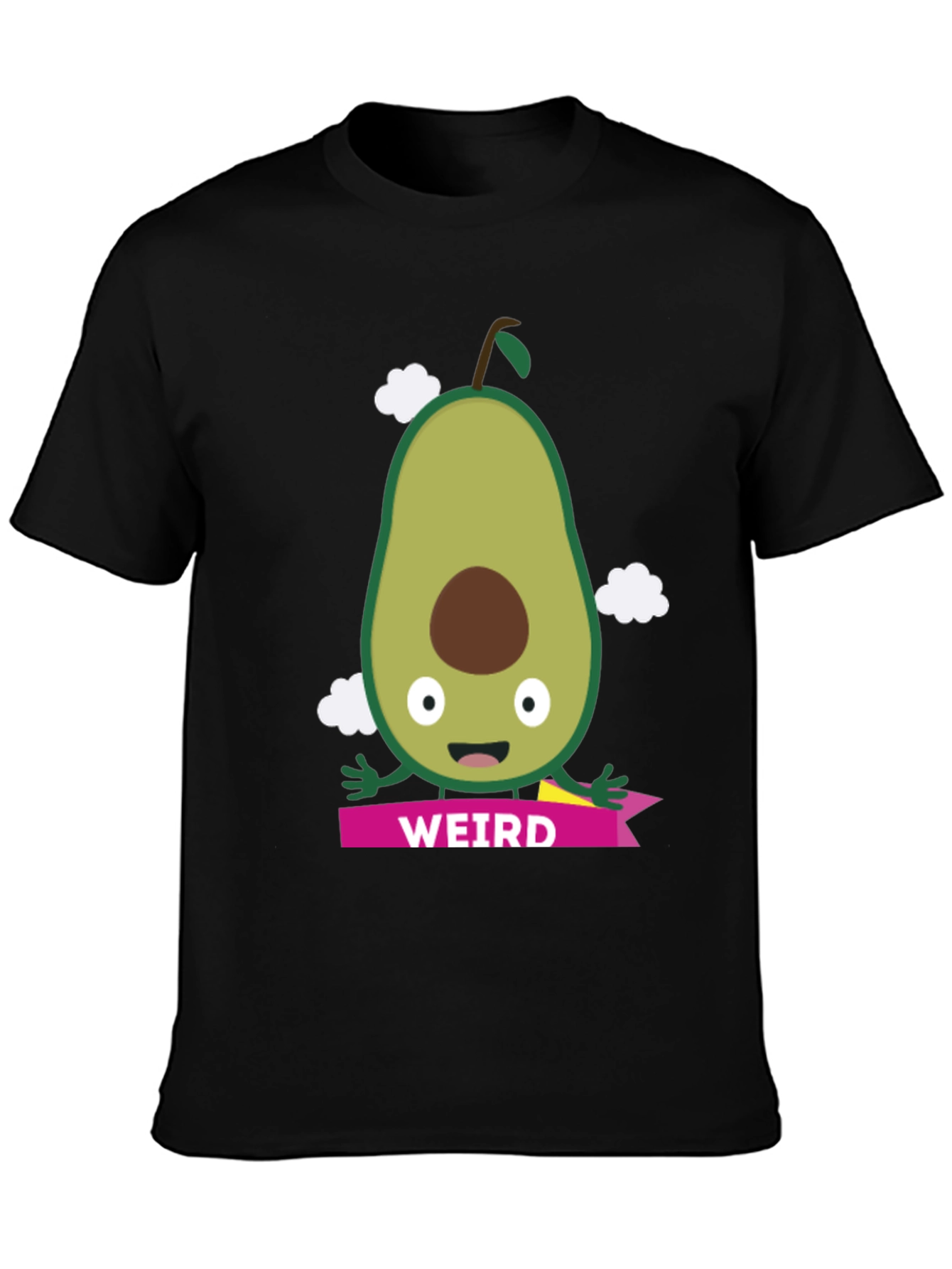 Weird Avocado Graphic T-Shirt - Fun & Quirky Tee