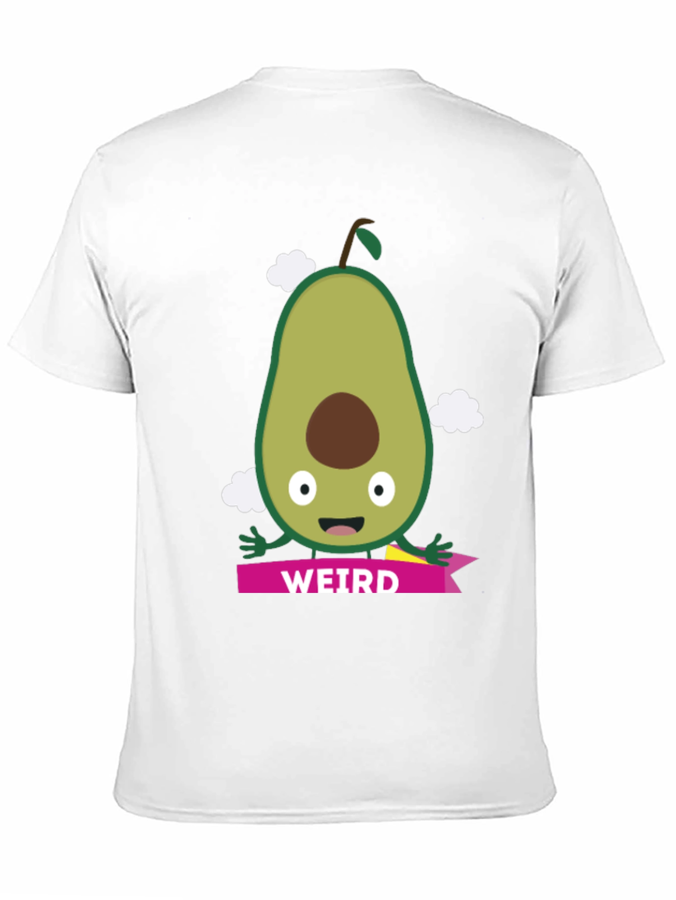 Weird Avocado Graphic T-Shirt - Fun & Quirky Tee