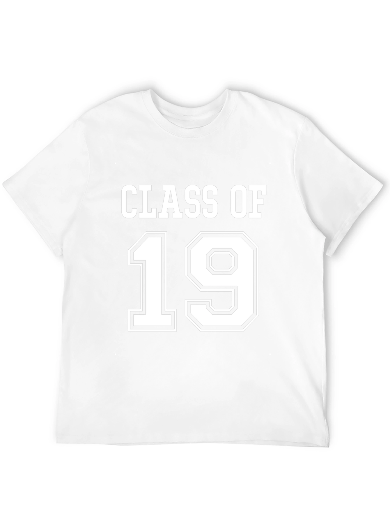 Class of 19 Graphic Print T-Shirt