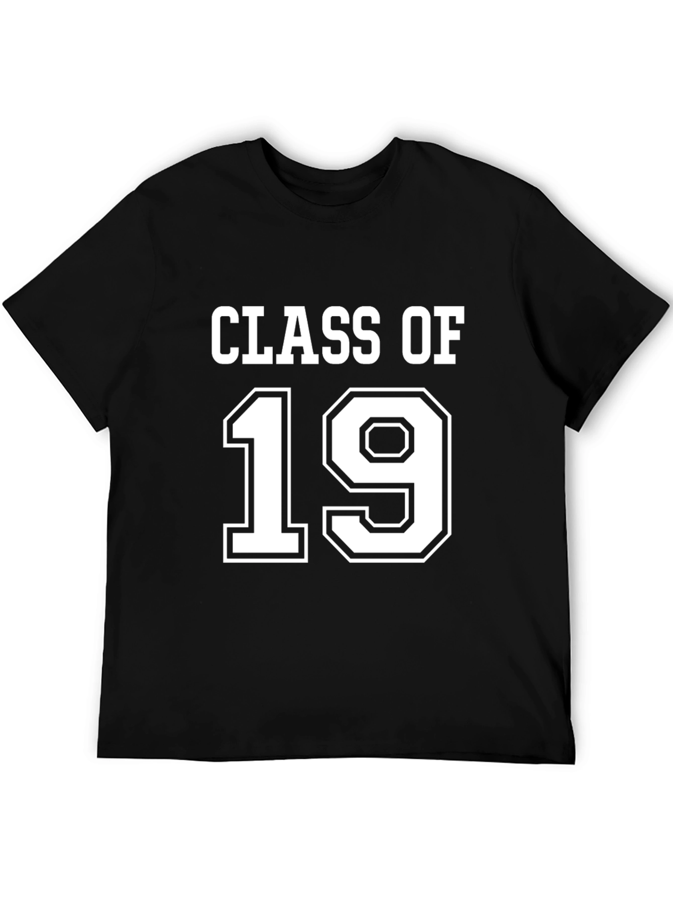 Class of 19 Graphic Print T-Shirt