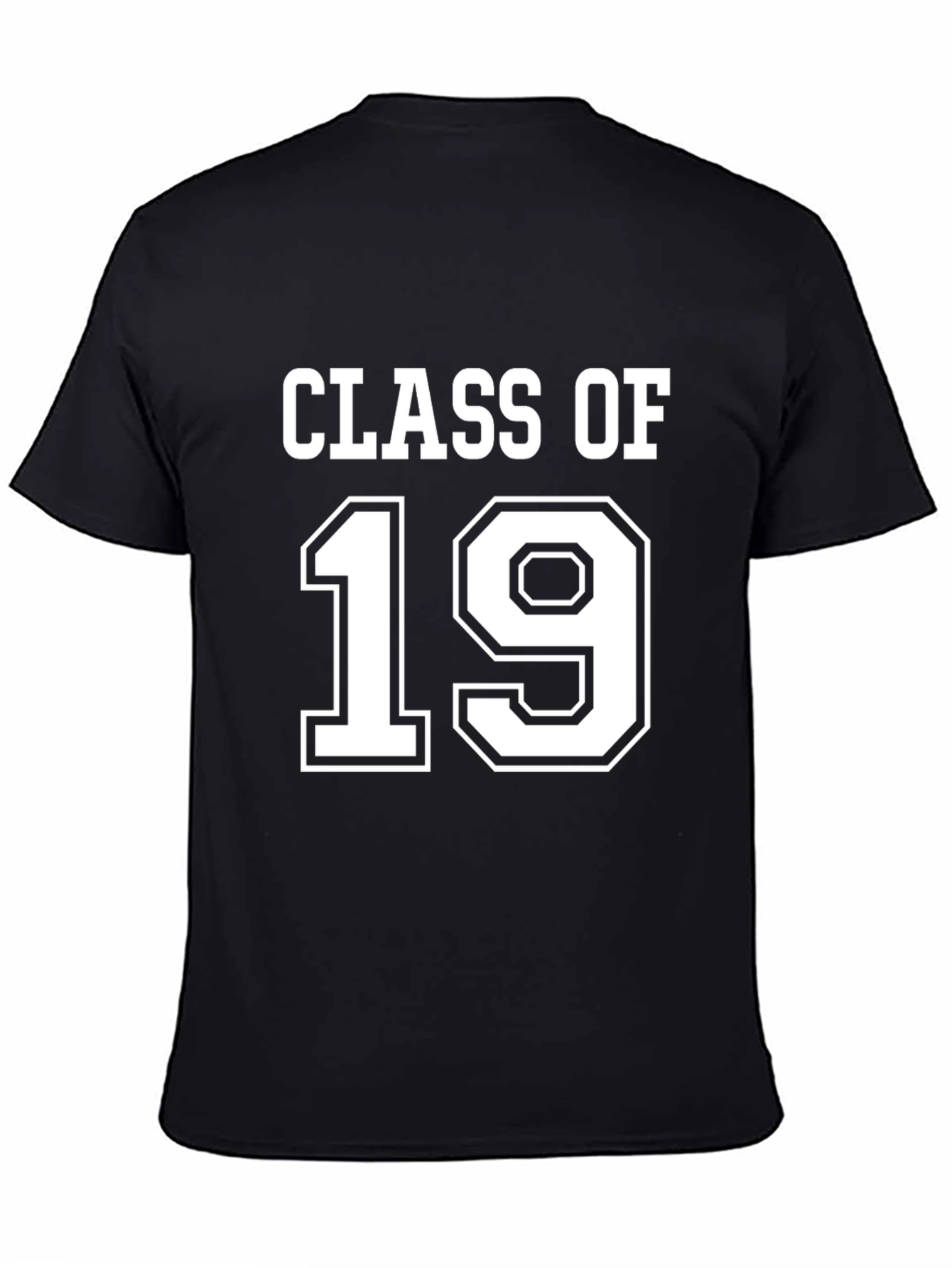 Class of 19 Graphic Print T-Shirt