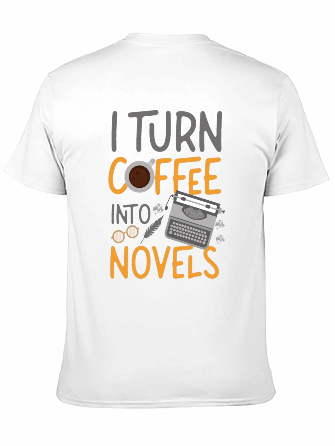 I Turn Coffee into Novels Graphic T-Shirt