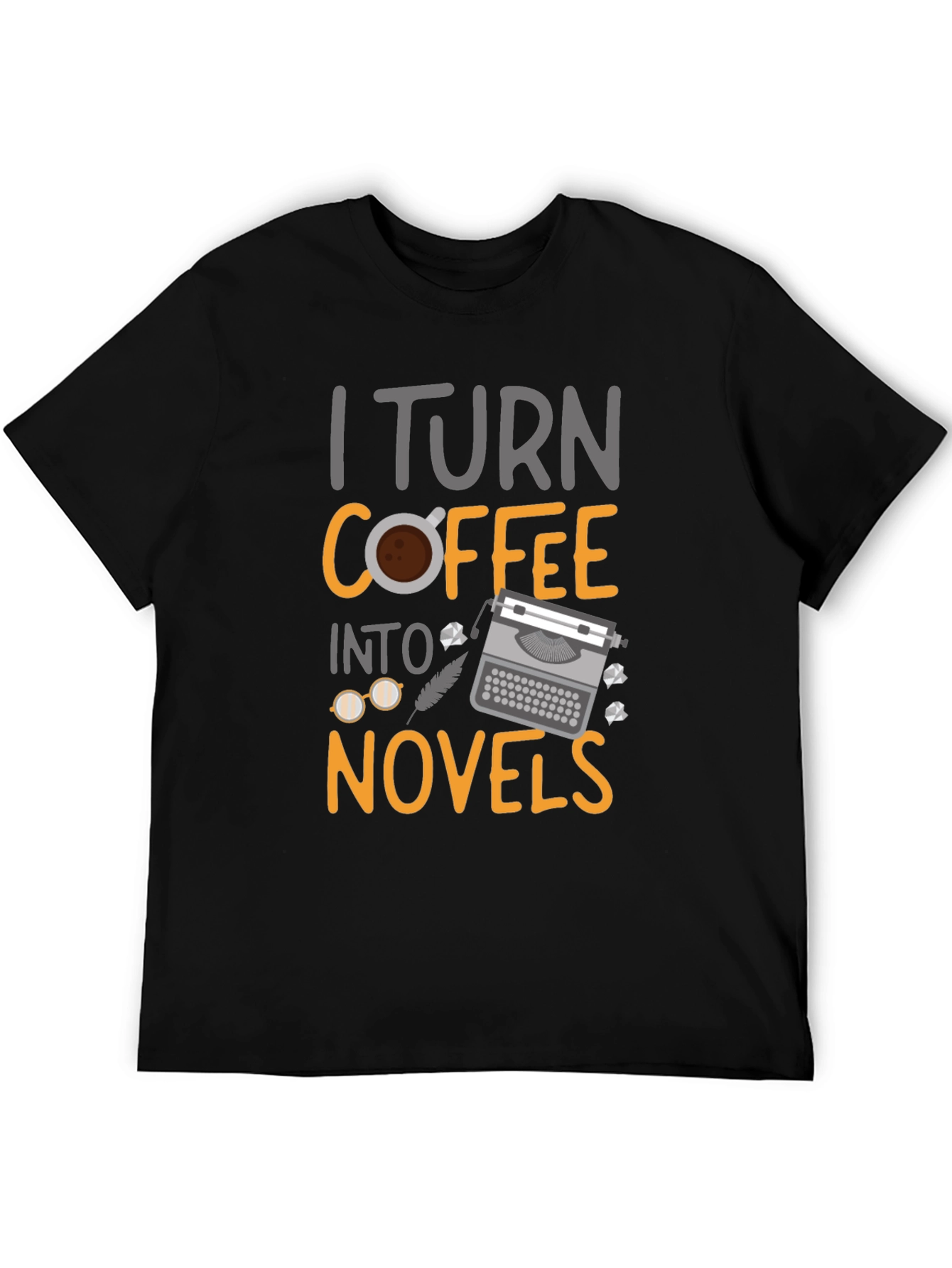 I Turn Coffee into Novels Graphic T-Shirt