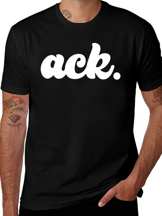 Ack. T-Shirt - Stylish Graphic Tee