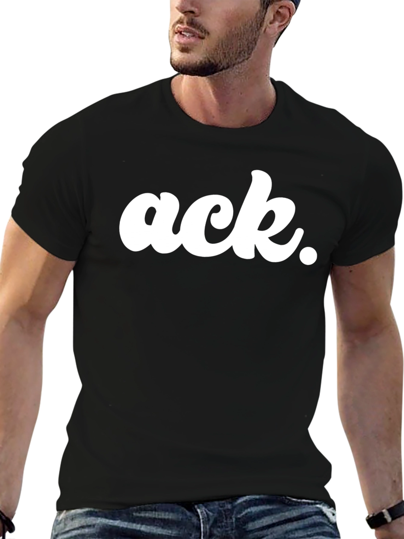 Ack. T-Shirt - Stylish Graphic Tee