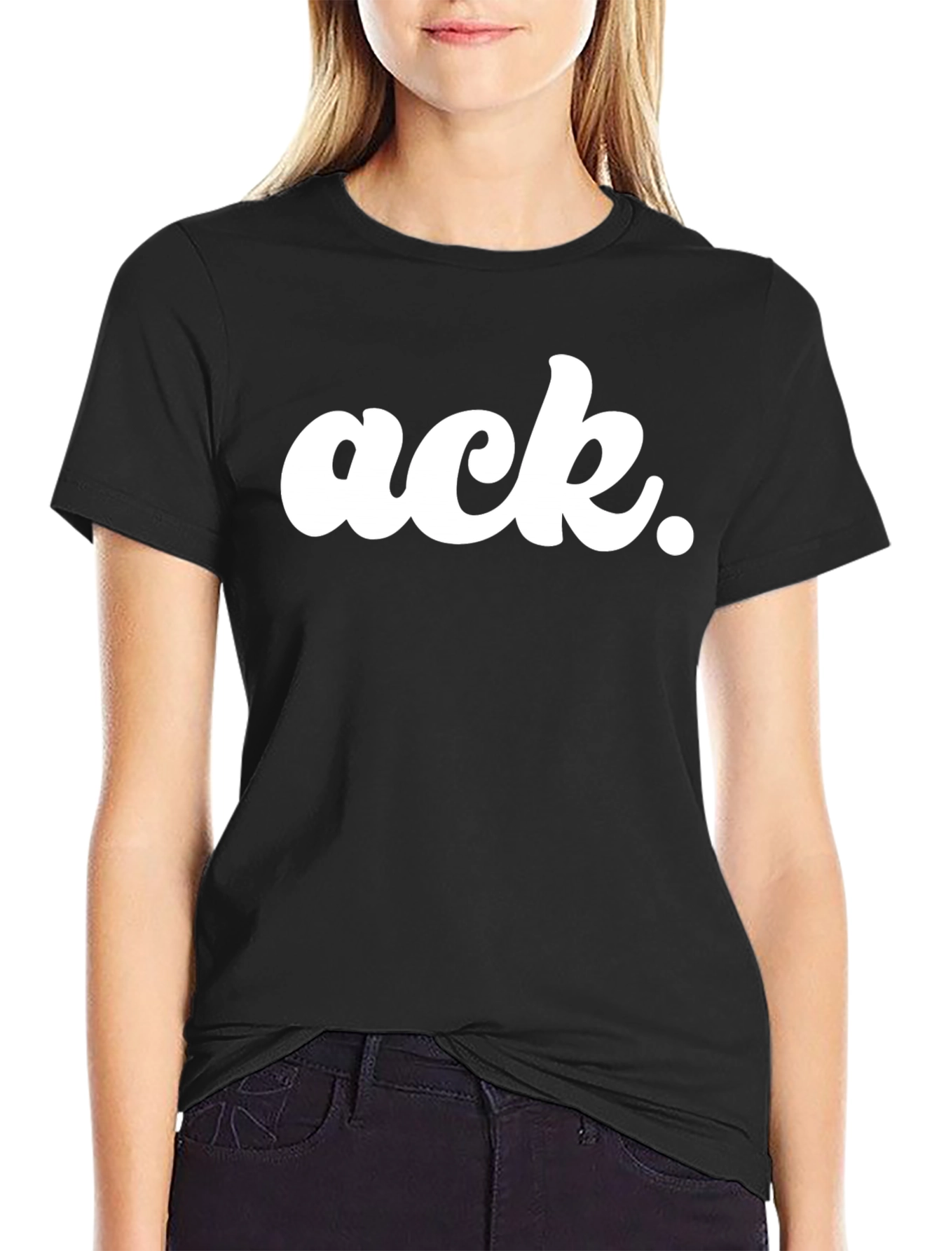Ack. T-Shirt - Stylish Graphic Tee