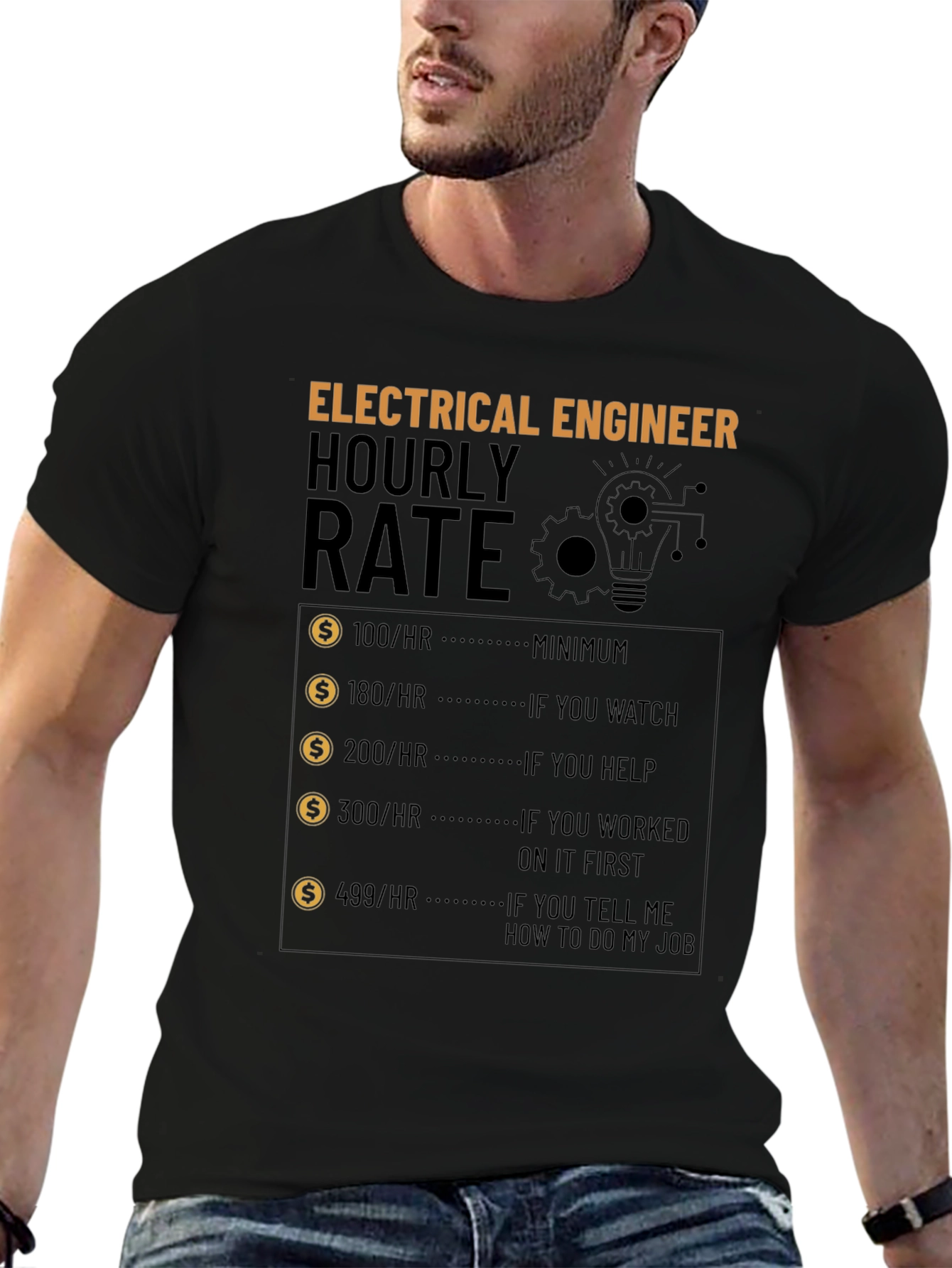 Electrical Engineer Hourly Rate T-Shirt