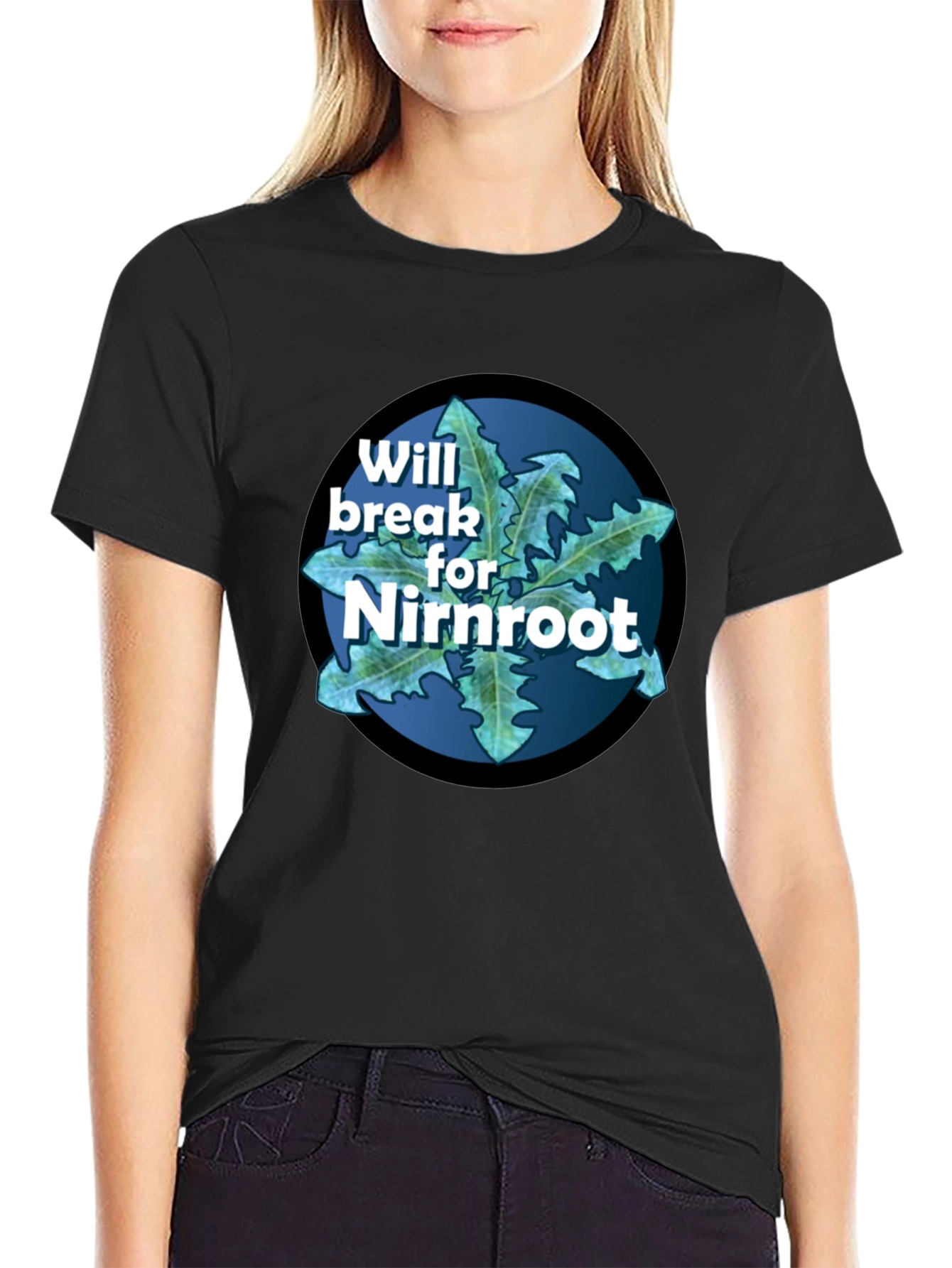 Will Break for Nirnroot T-Shirt - Gamer Tee