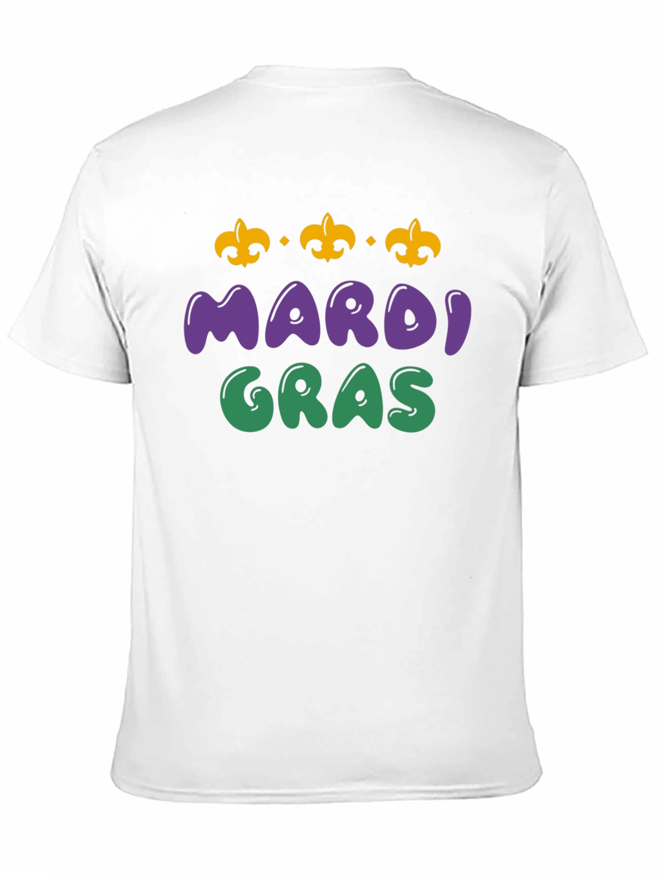 Mardi Gras T-Shirt - Fleur de Lis Design