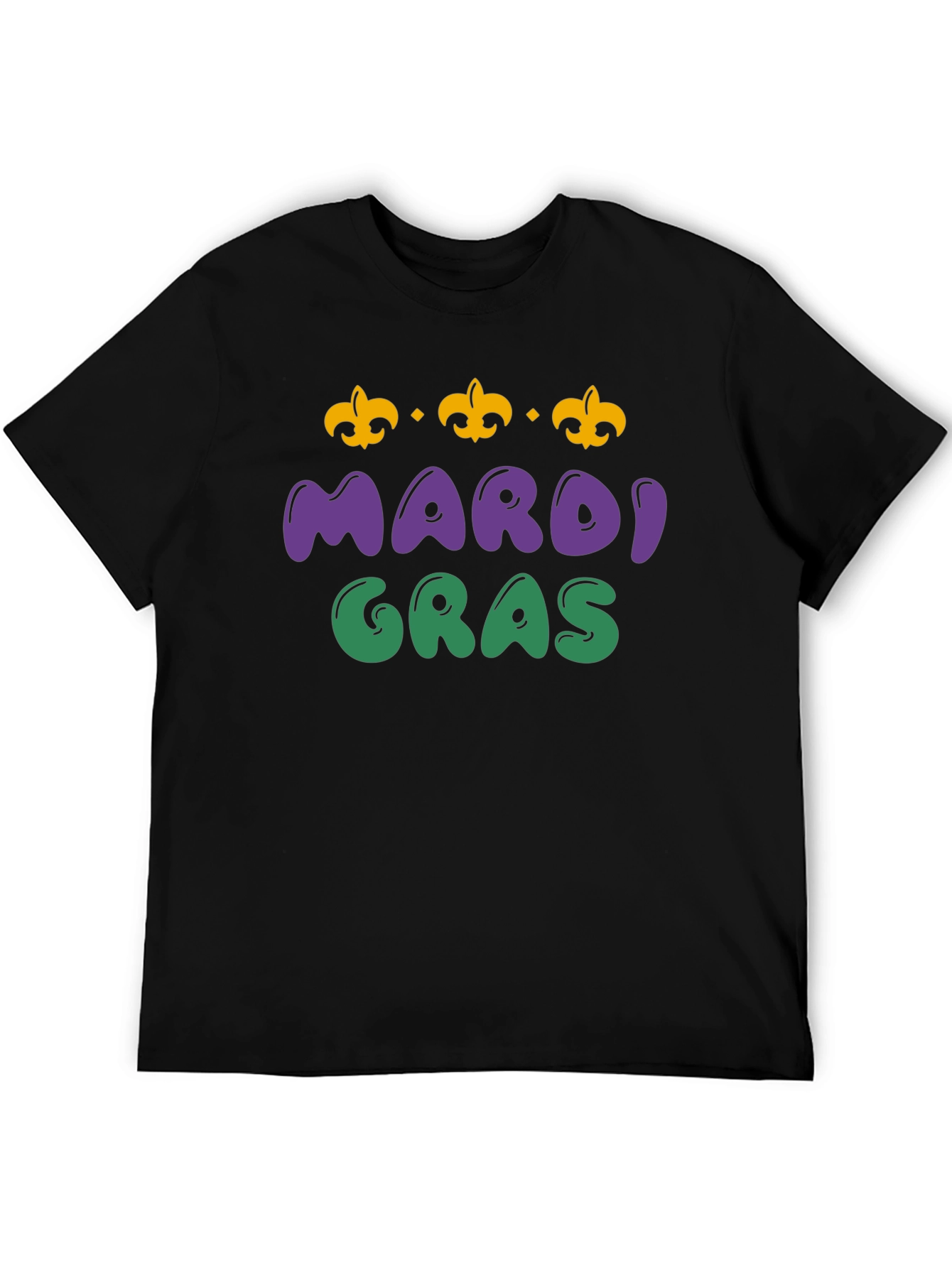 Mardi Gras T-Shirt - Fleur de Lis Design