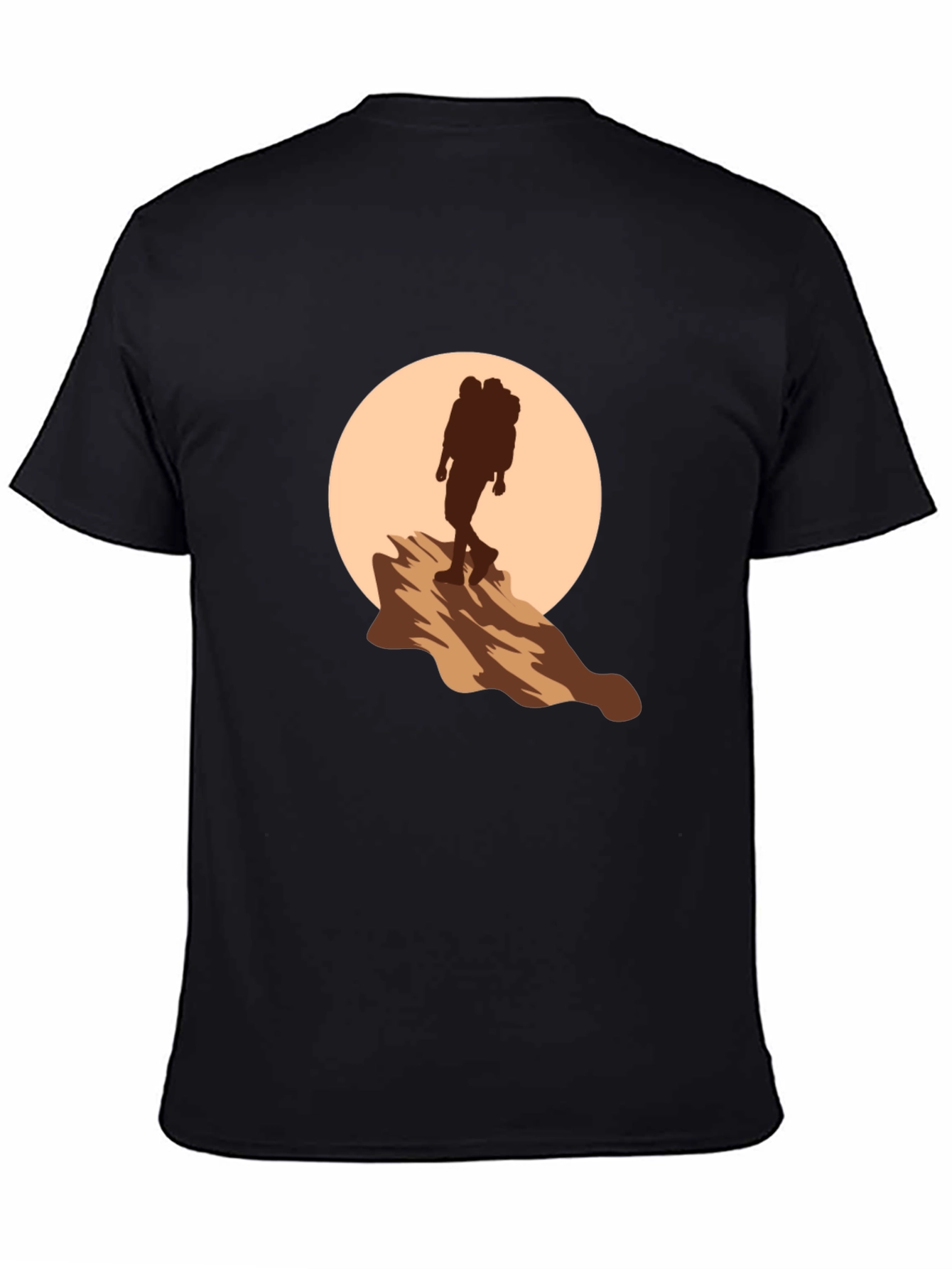 Hiking Silhouette Graphic Tee - Adventure Ready