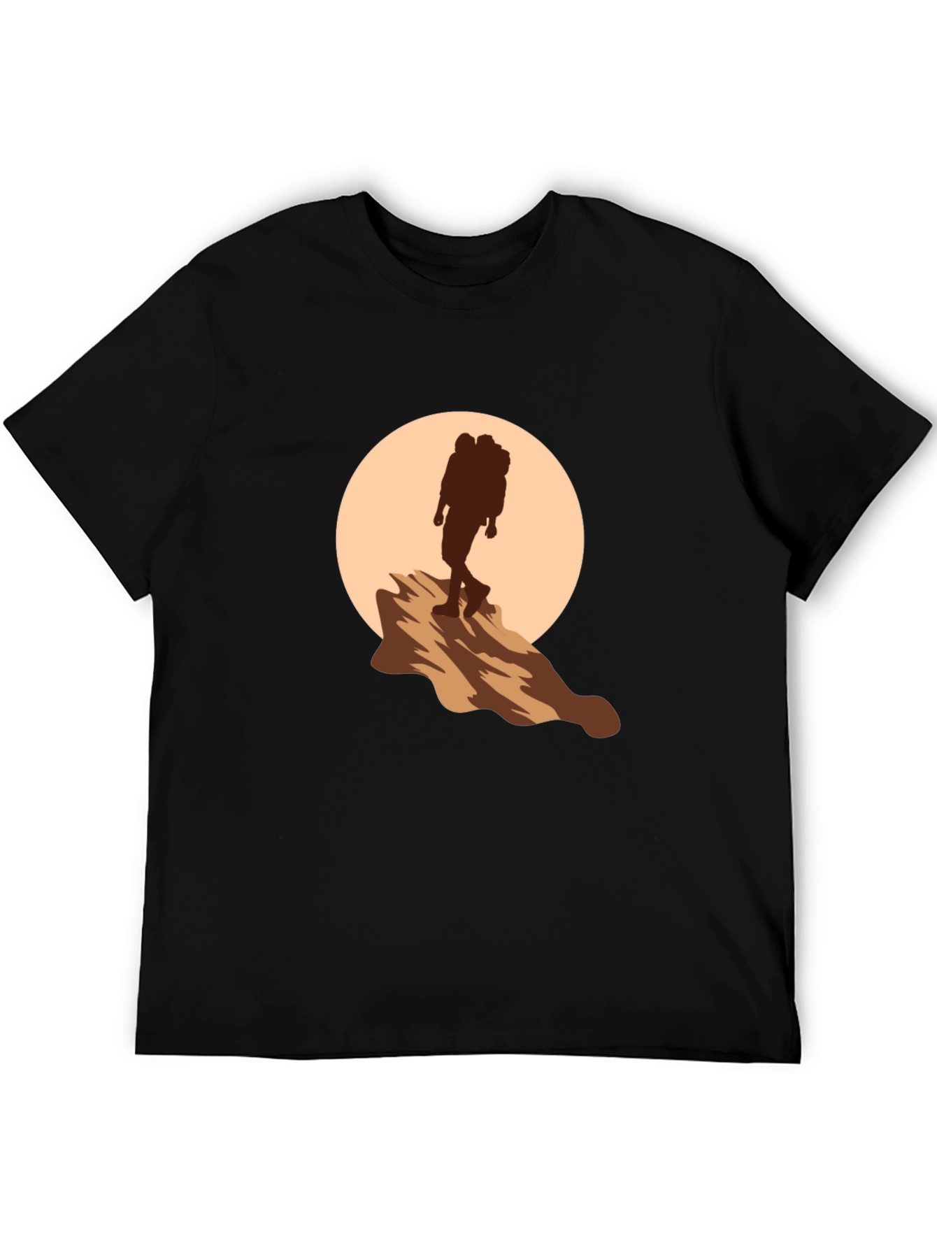 Hiking Silhouette Graphic Tee - Adventure Ready