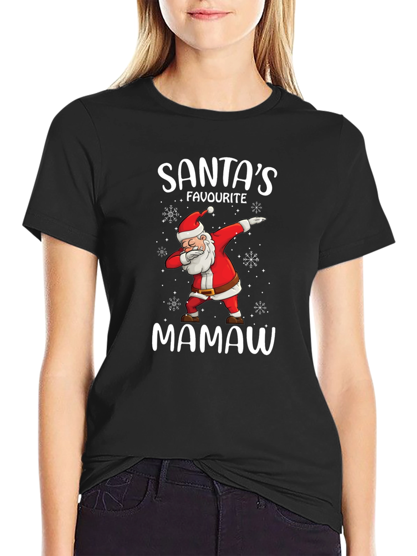 Santas Favourite Mamaw T-Shirt