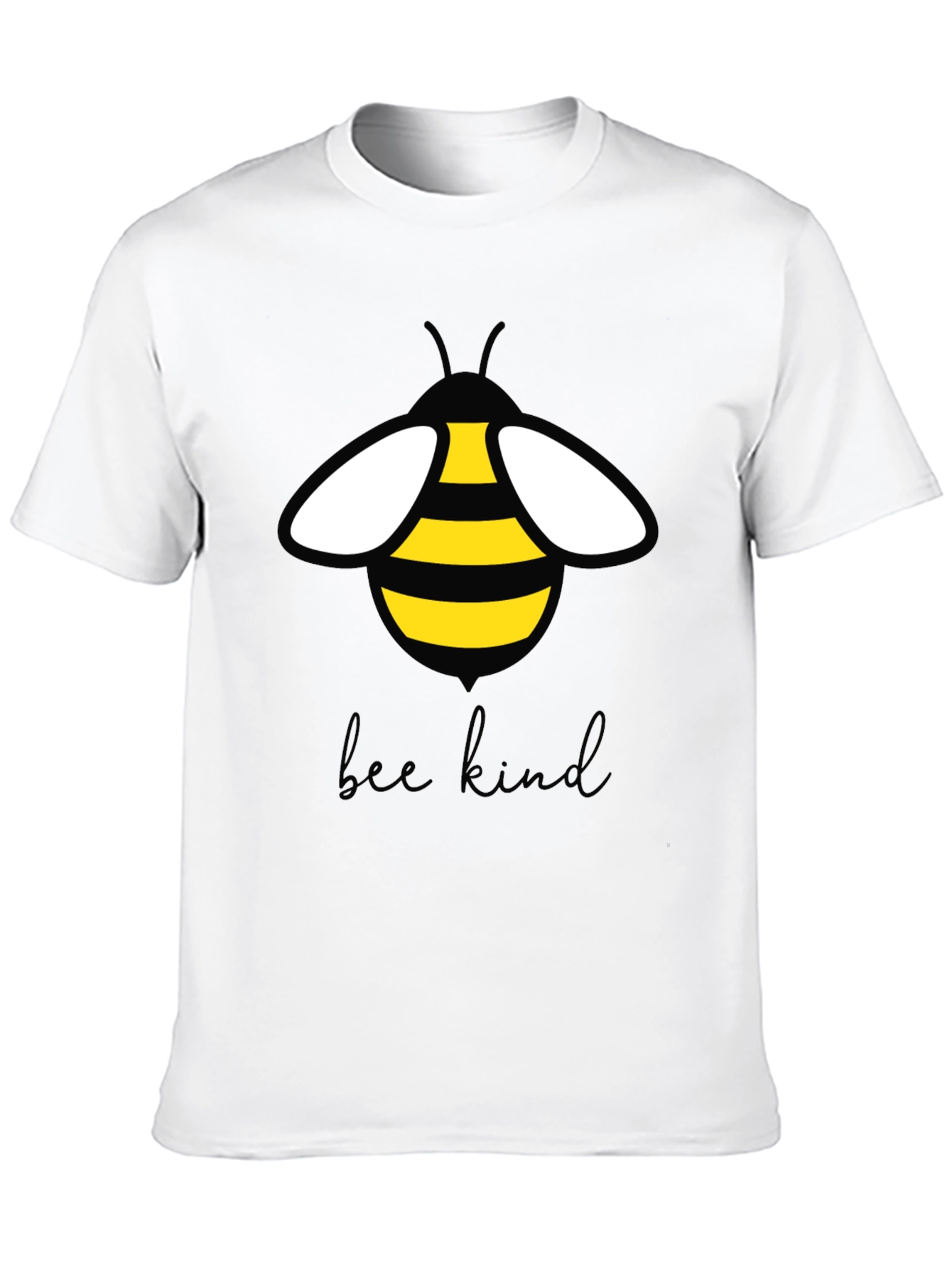 Bee Kind Graphic Tee - Soft Black T-Shirt