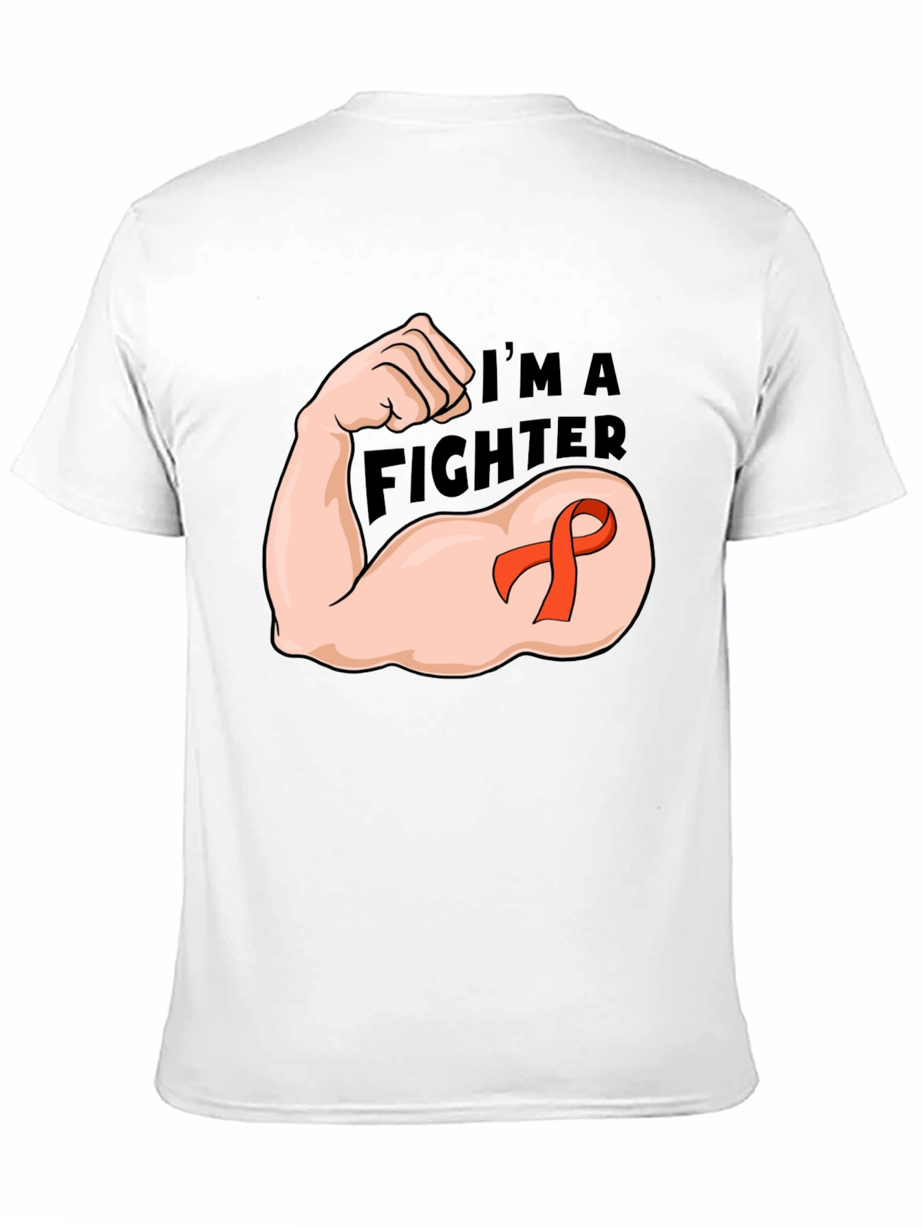 Im A Fighter T-Shirt - Awareness Ribbon Graphic Tee