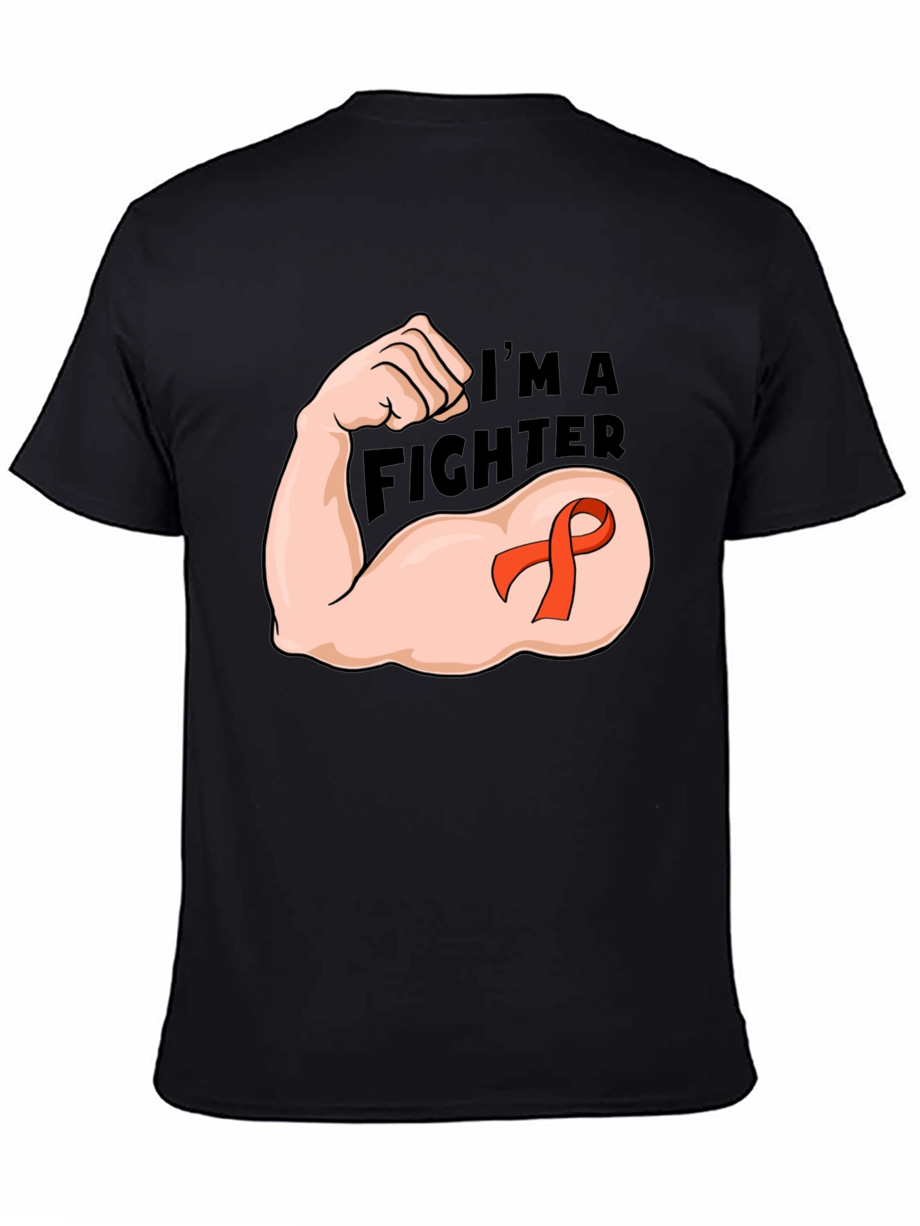 Im A Fighter T-Shirt - Awareness Ribbon Graphic Tee