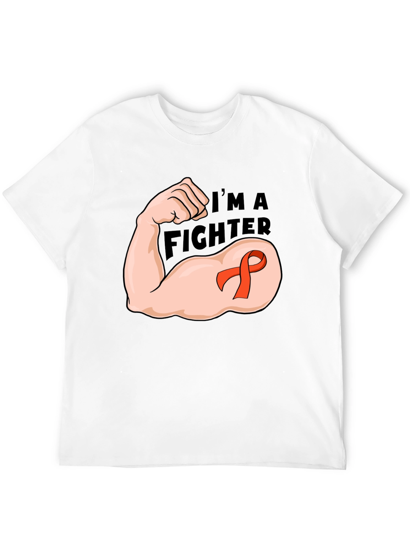 Im A Fighter T-Shirt - Awareness Ribbon Graphic Tee