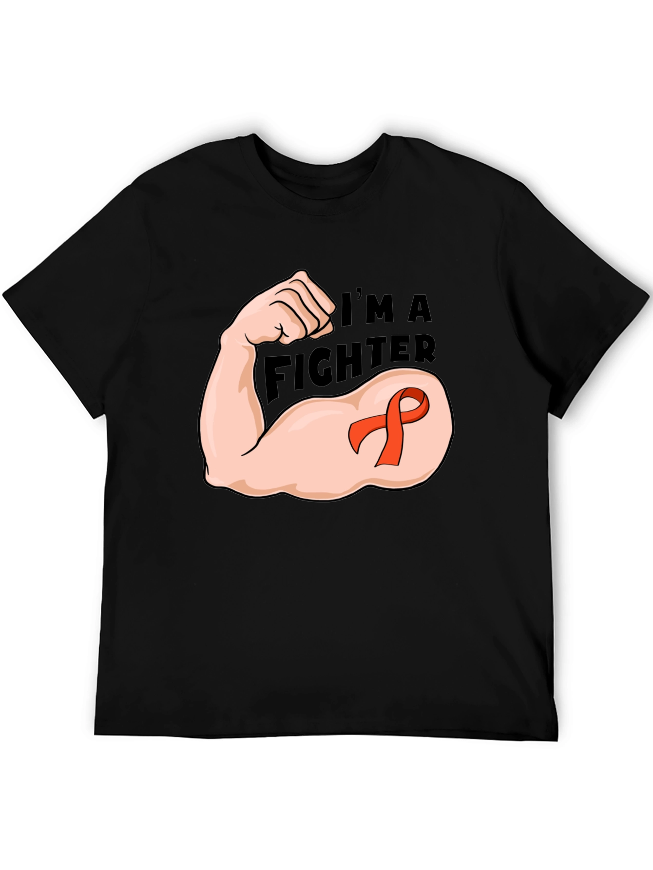 Im A Fighter T-Shirt - Awareness Ribbon Graphic Tee