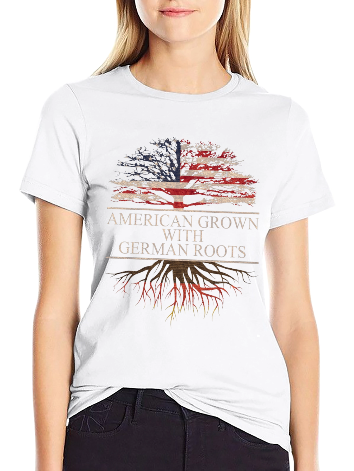 American Grown German Roots T-Shirt