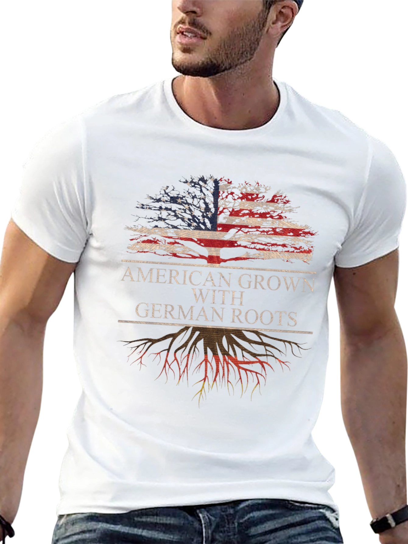 American Grown German Roots T-Shirt