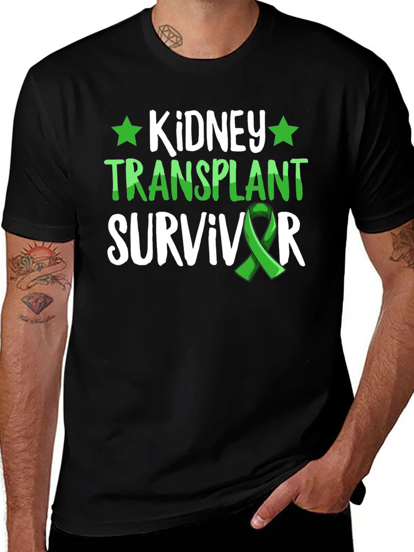 Kidney Transplant Survivor Awareness T-Shirt