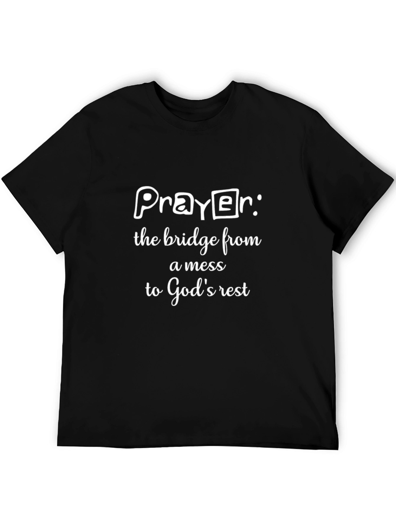 Prayer Graphic T-Shirt: Bridge to Gods Rest