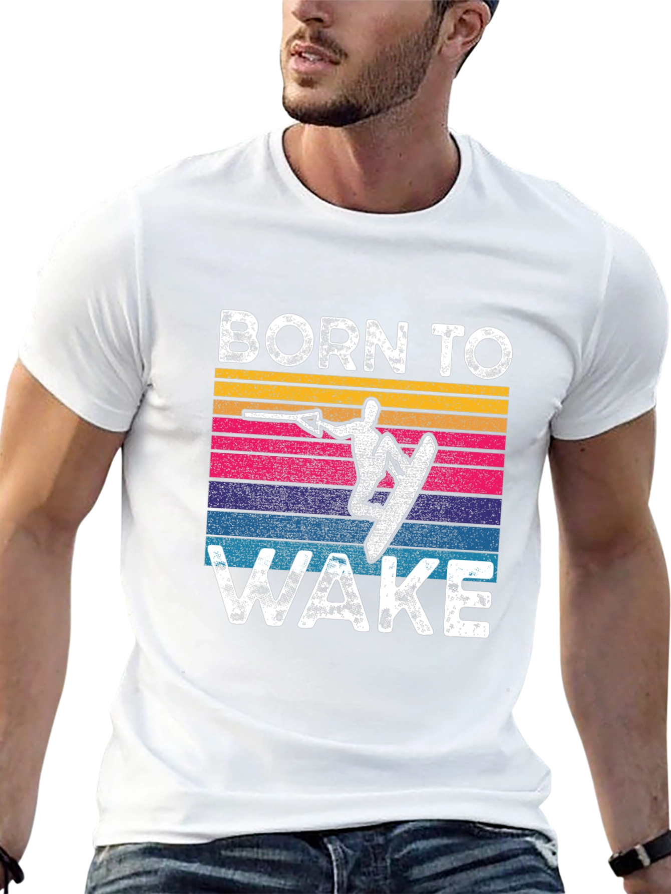 Born to Wake T-Shirt - Watersports Tee
