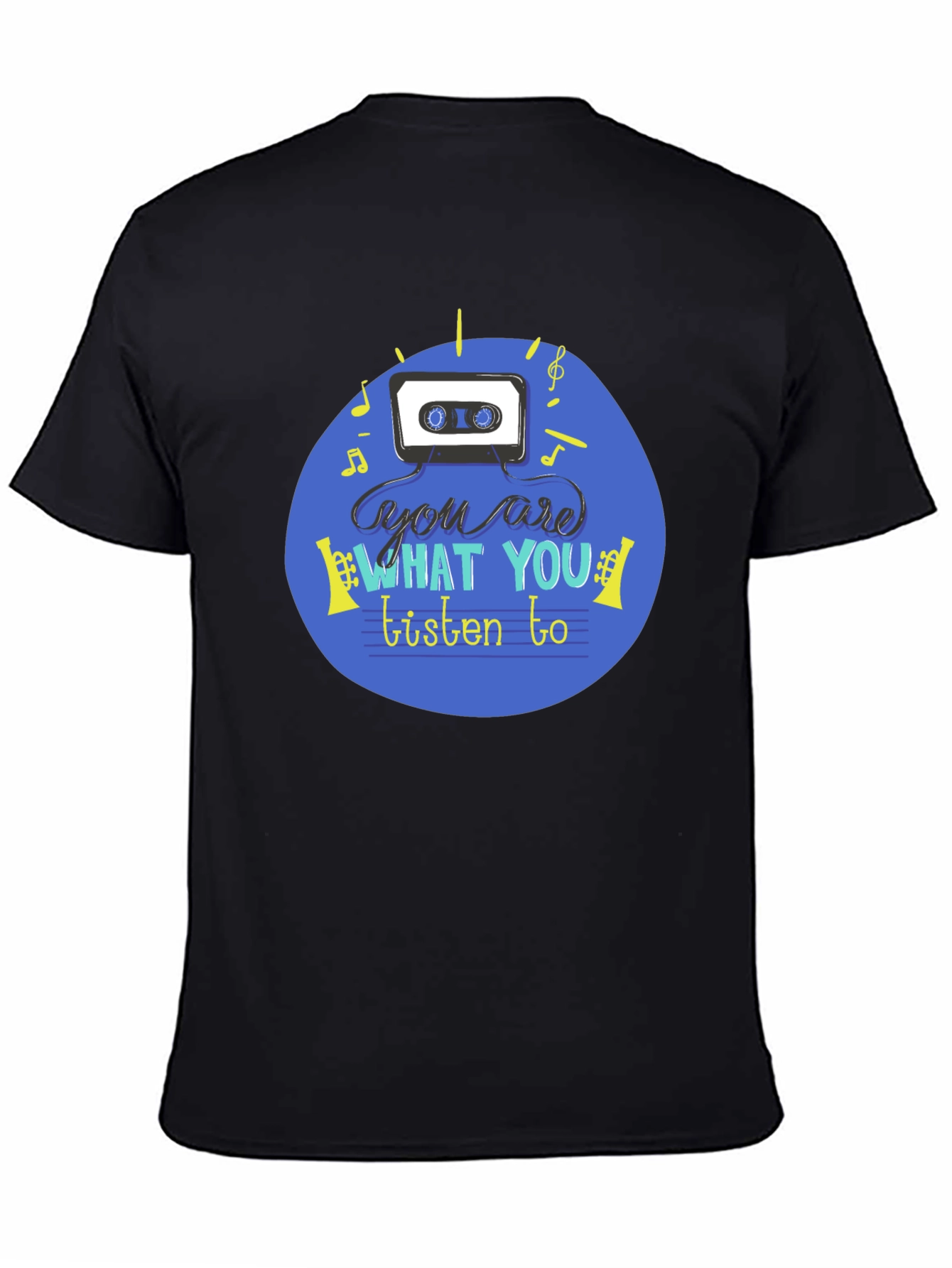 Cassette Tape Graphic T-Shirt - Music Lover Tee