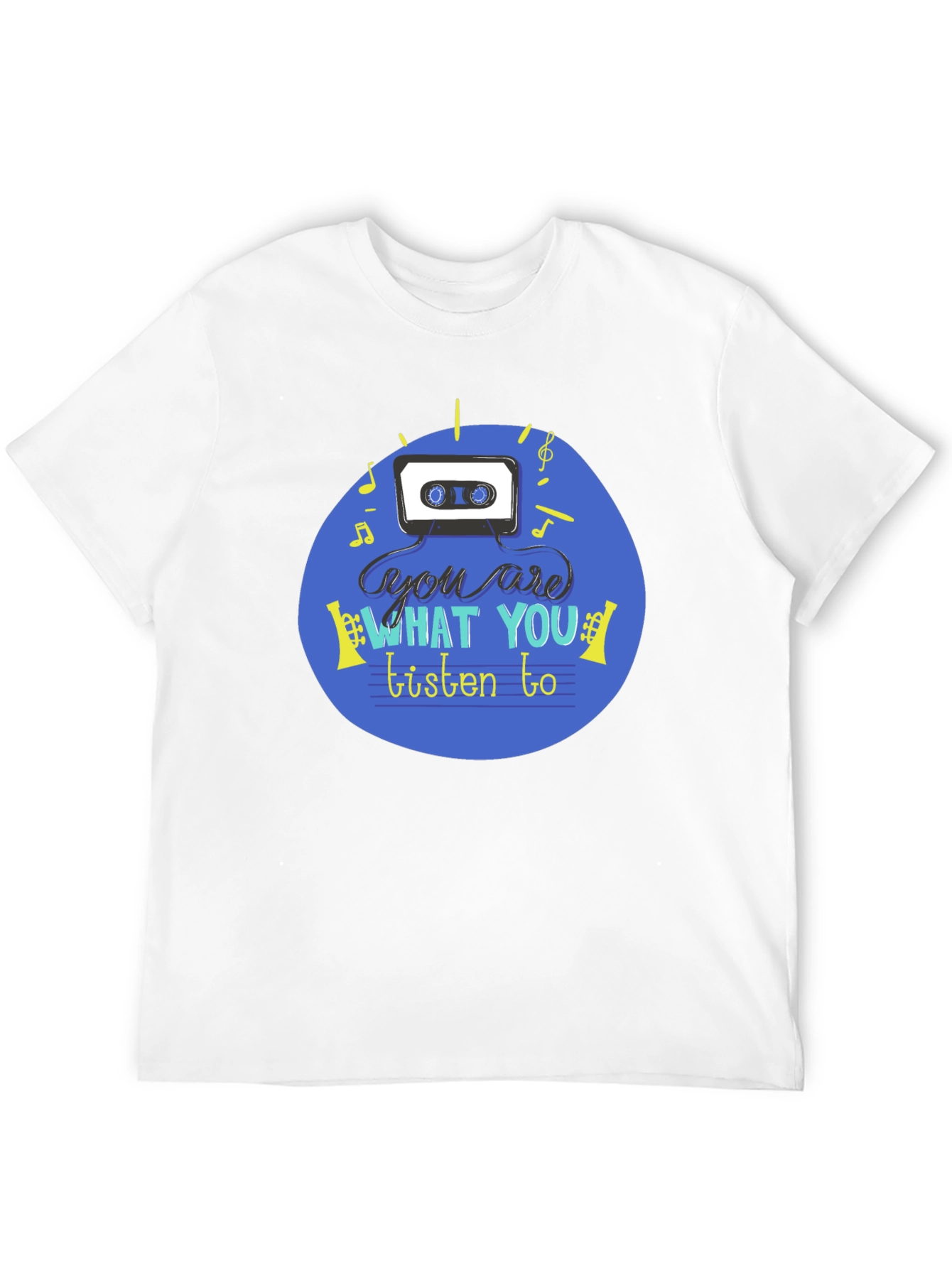 Cassette Tape Graphic T-Shirt - Music Lover Tee