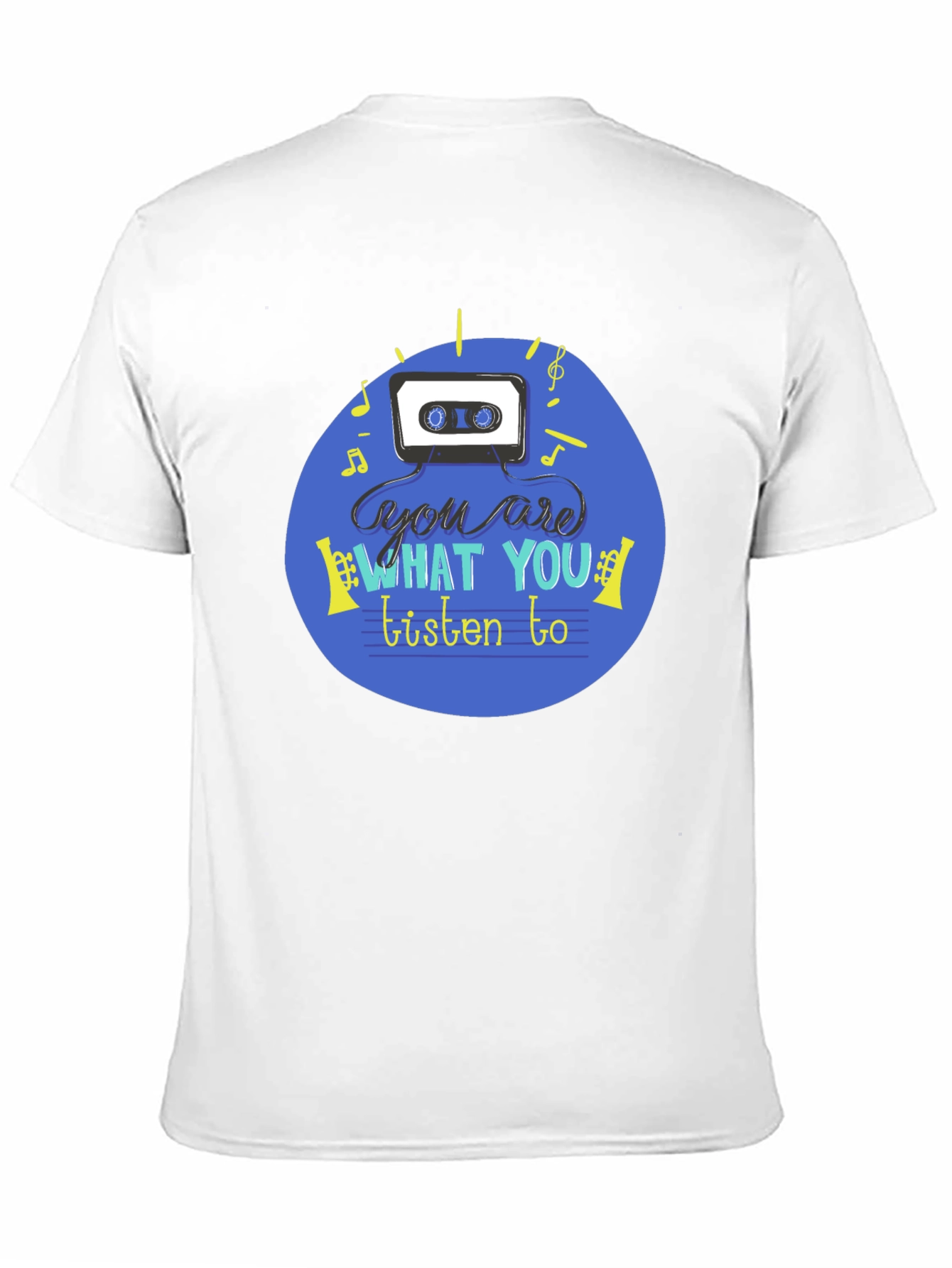 Cassette Tape Graphic T-Shirt - Music Lover Tee