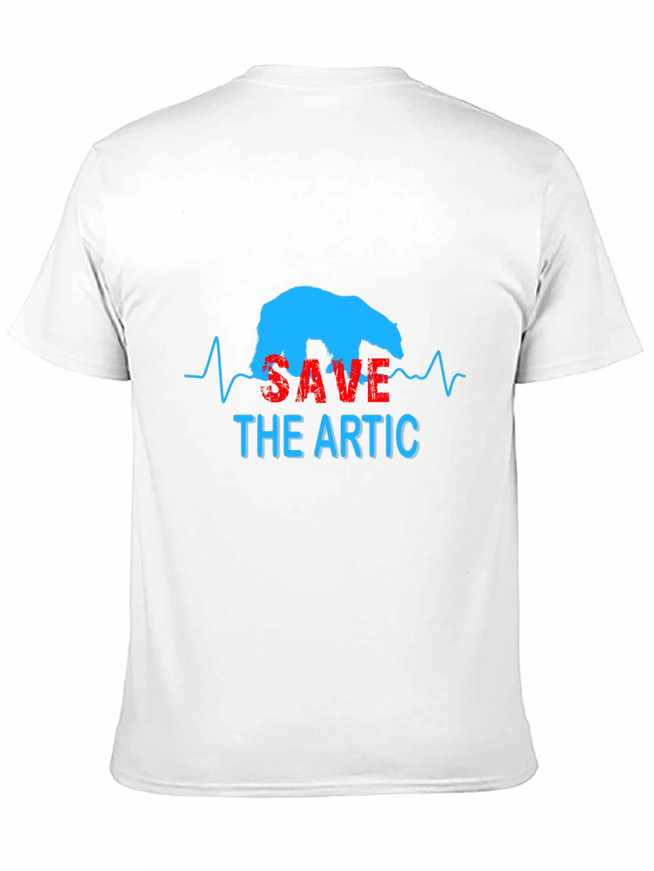 Save the Arctic T-Shirt - Polar Bear Graphic Tee