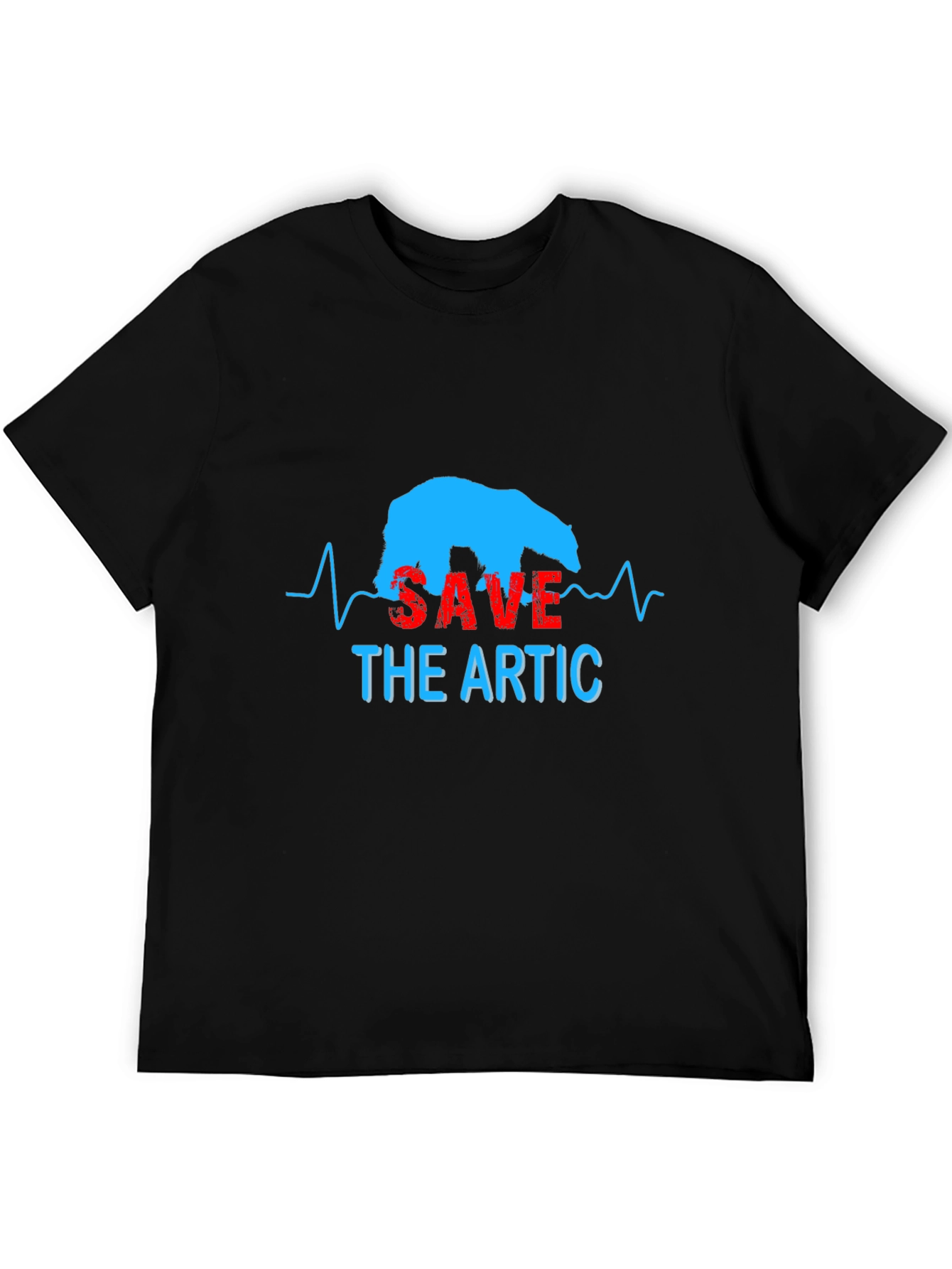 Save the Arctic T-Shirt - Polar Bear Graphic Tee