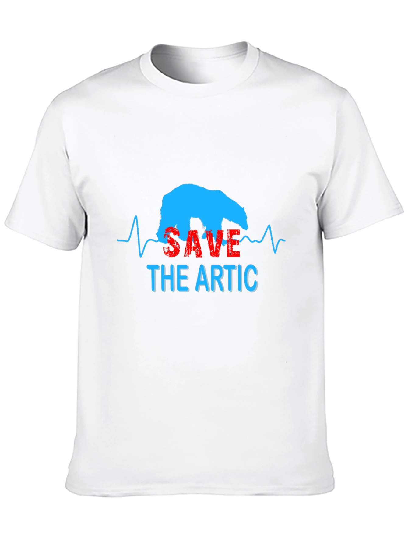 Save the Arctic T-Shirt - Polar Bear Graphic Tee