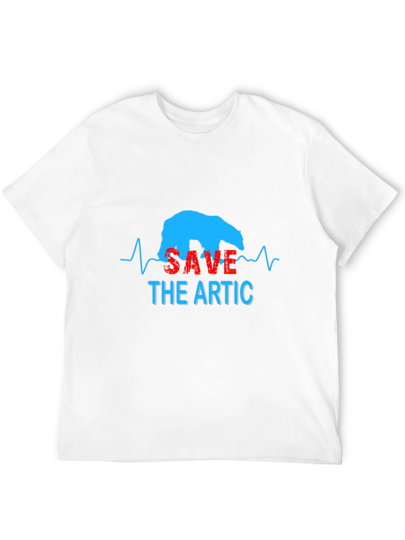 Save the Arctic T-Shirt - Polar Bear Graphic Tee