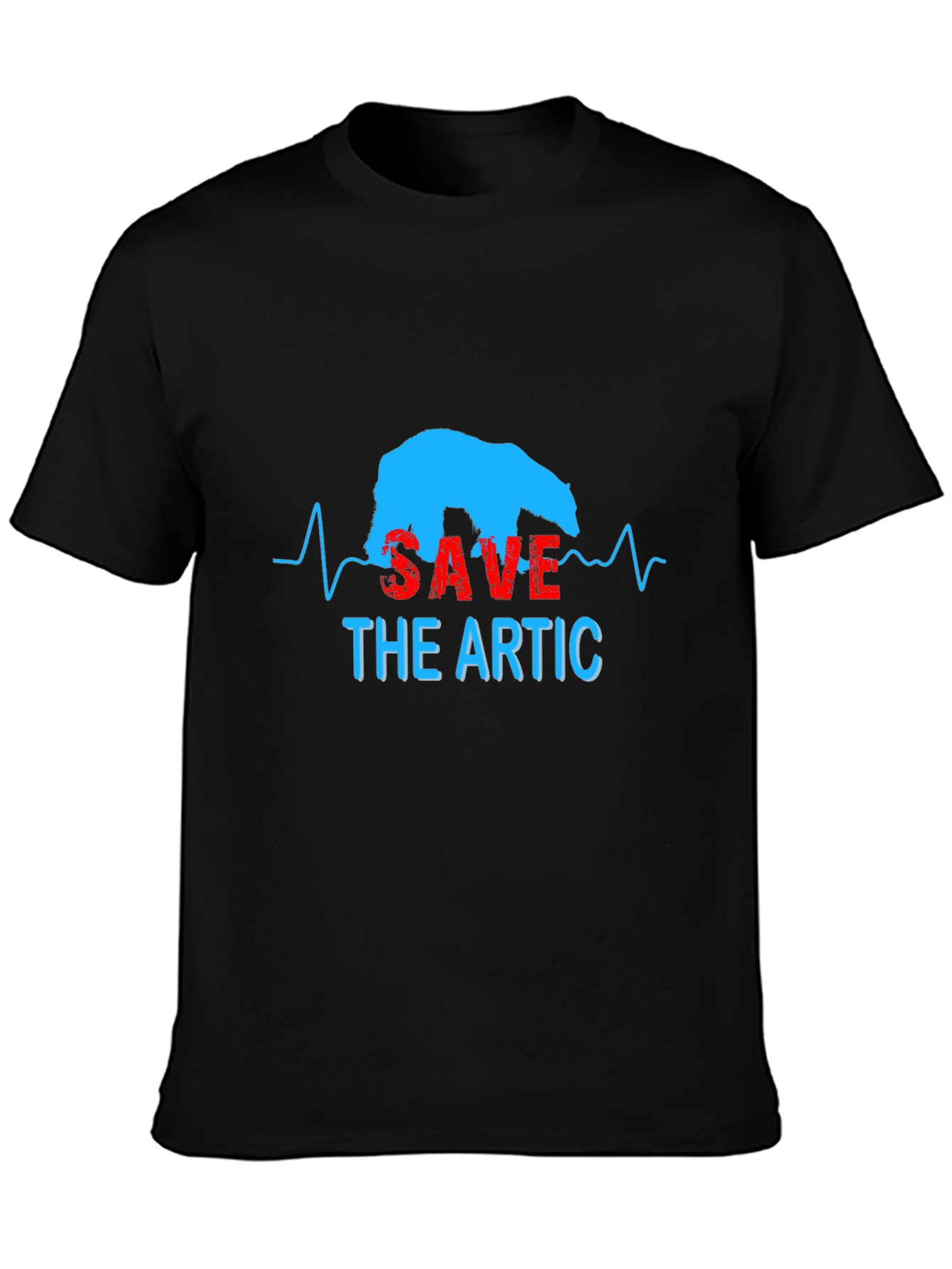 Save the Arctic T-Shirt - Polar Bear Graphic Tee