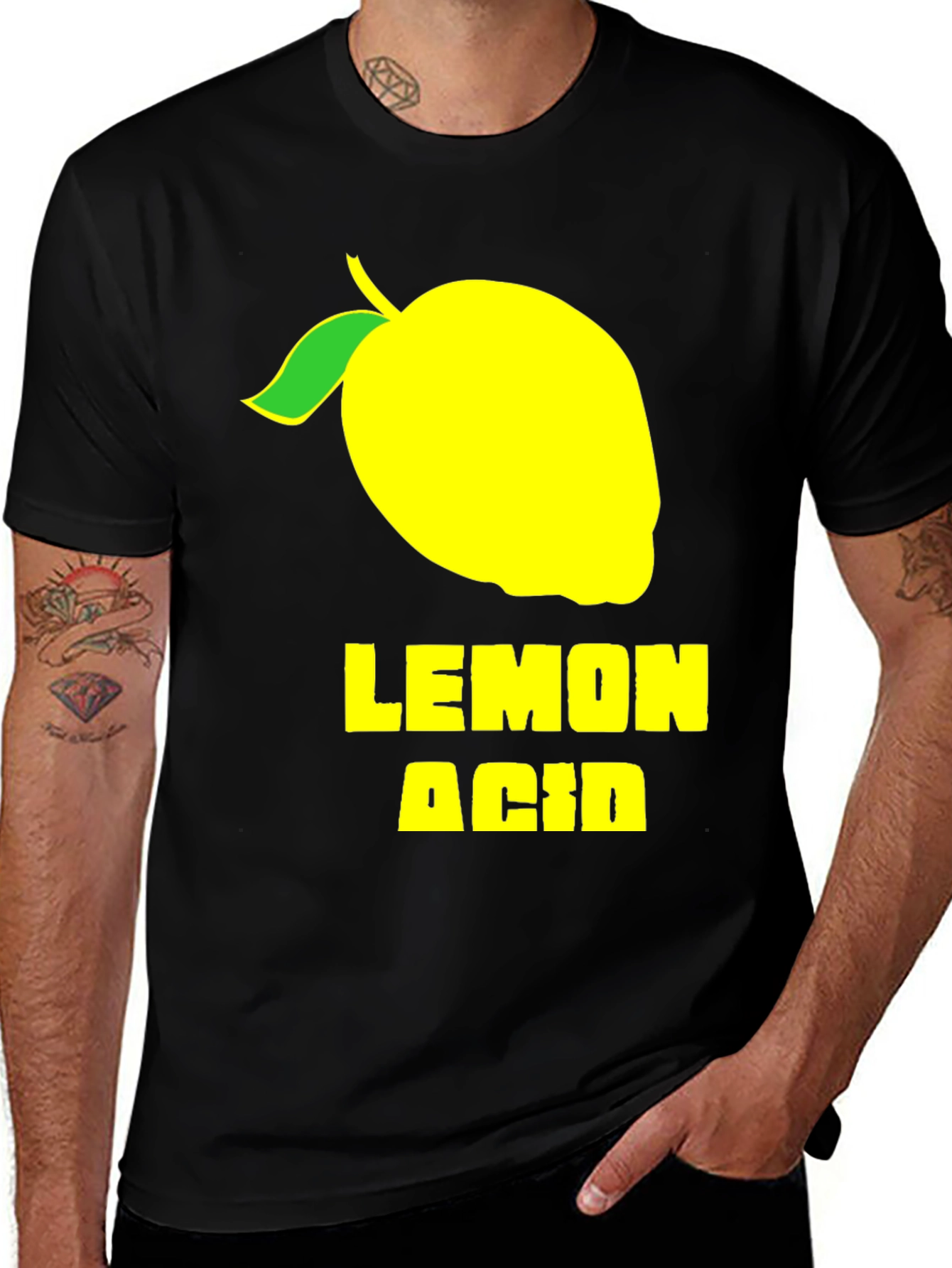 Lemon Acid T-Shirt - Funky Graphic Tee