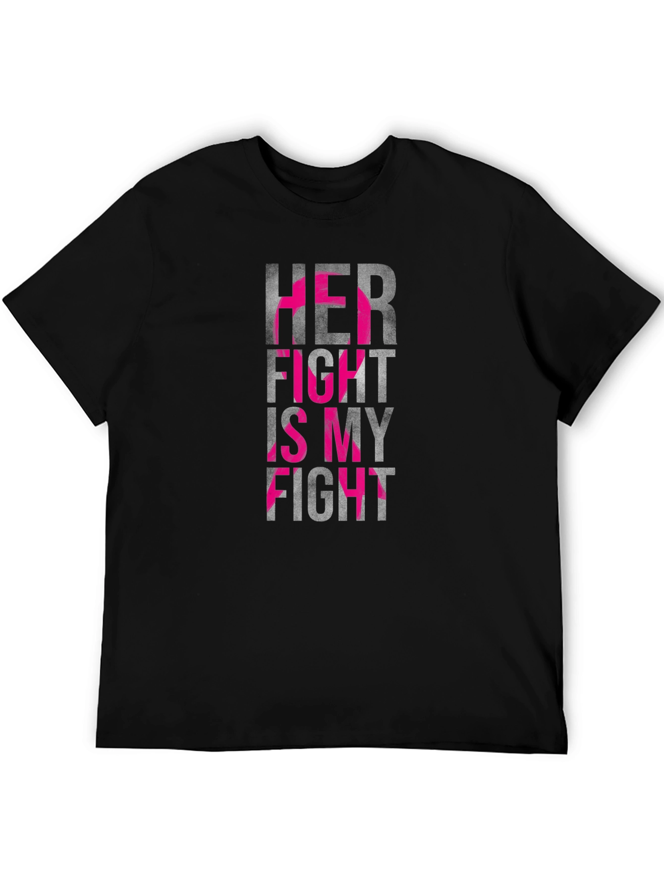 Her Fight is My Fight Breast Cancer Awareness T-Shirt