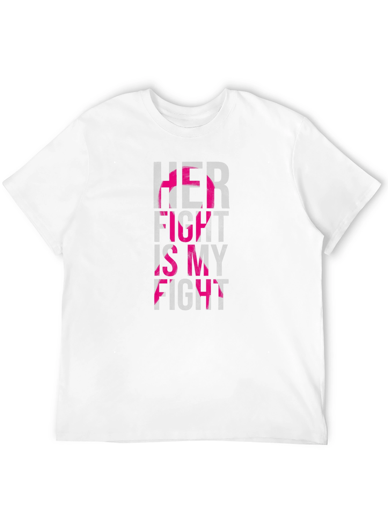 Her Fight is My Fight Breast Cancer Awareness T-Shirt