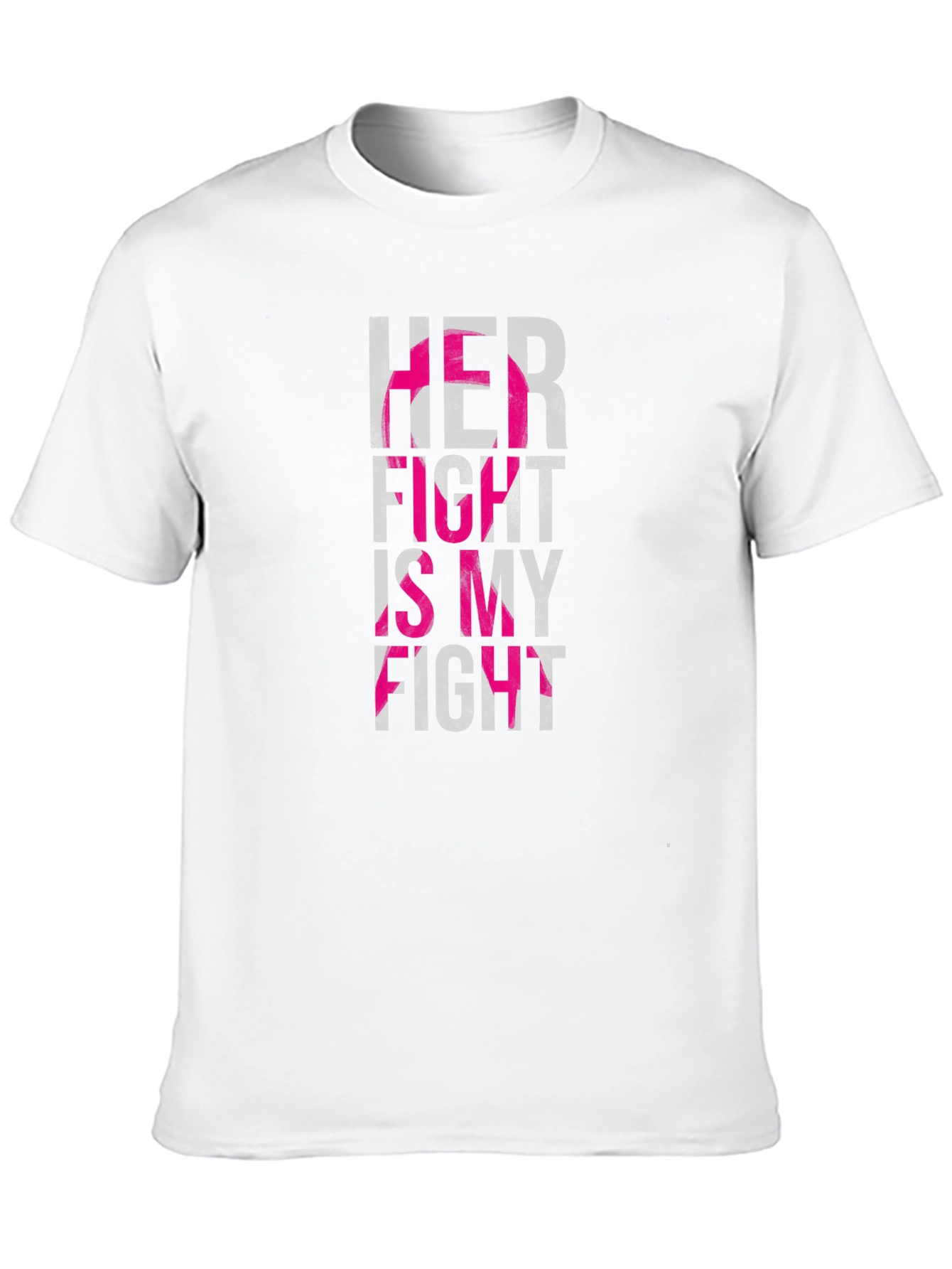 Her Fight is My Fight Breast Cancer Awareness T-Shirt