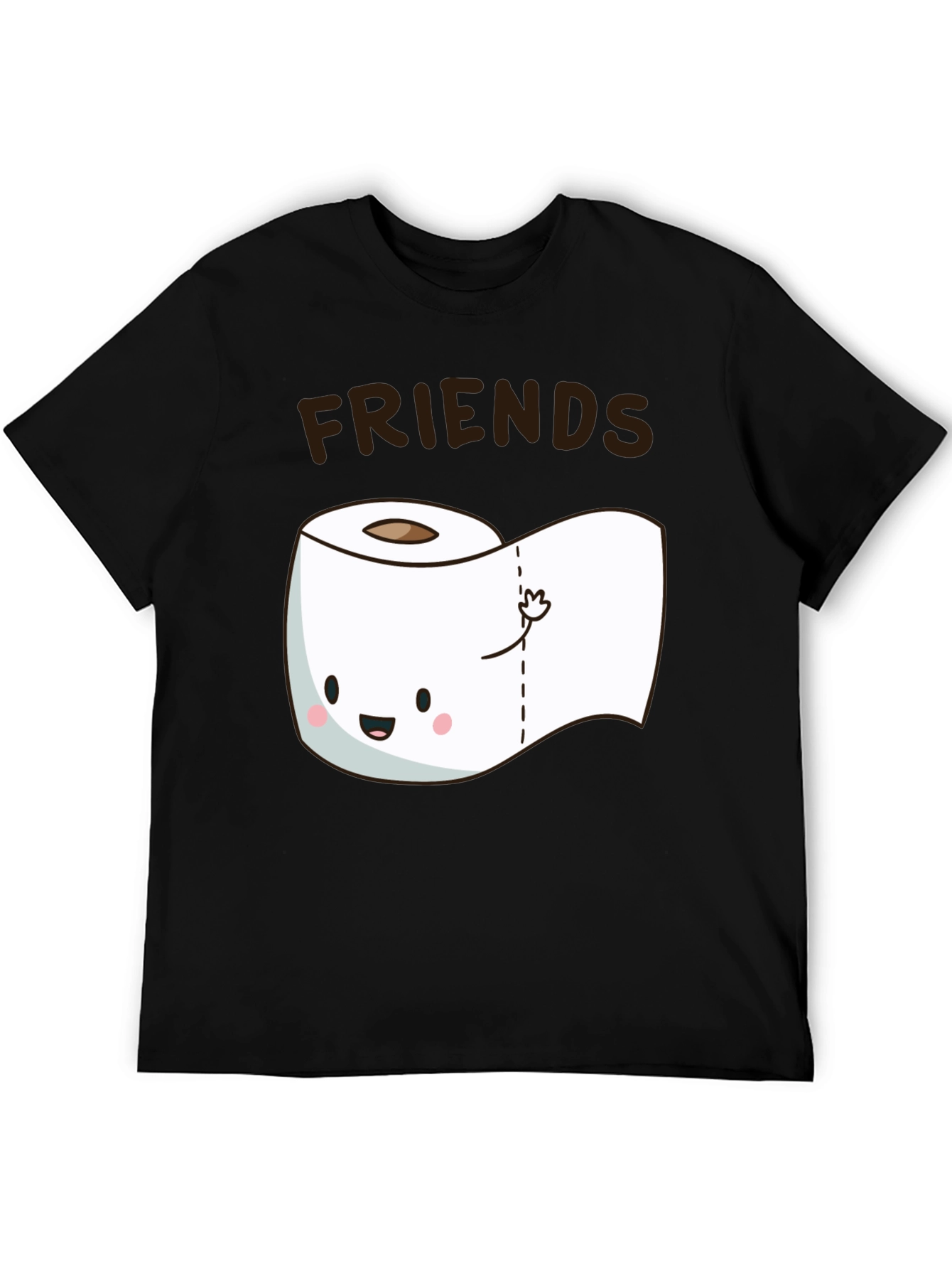Funny Friends Toilet Paper Graphic Tee