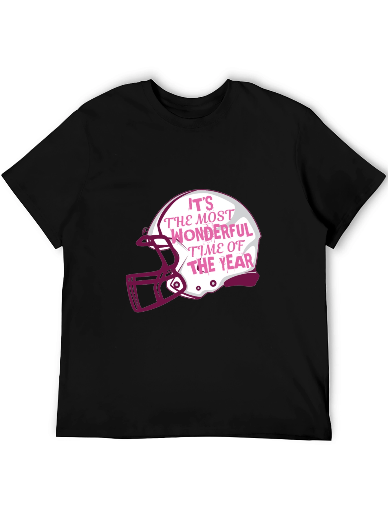 Holiday Football Helmet T-Shirt