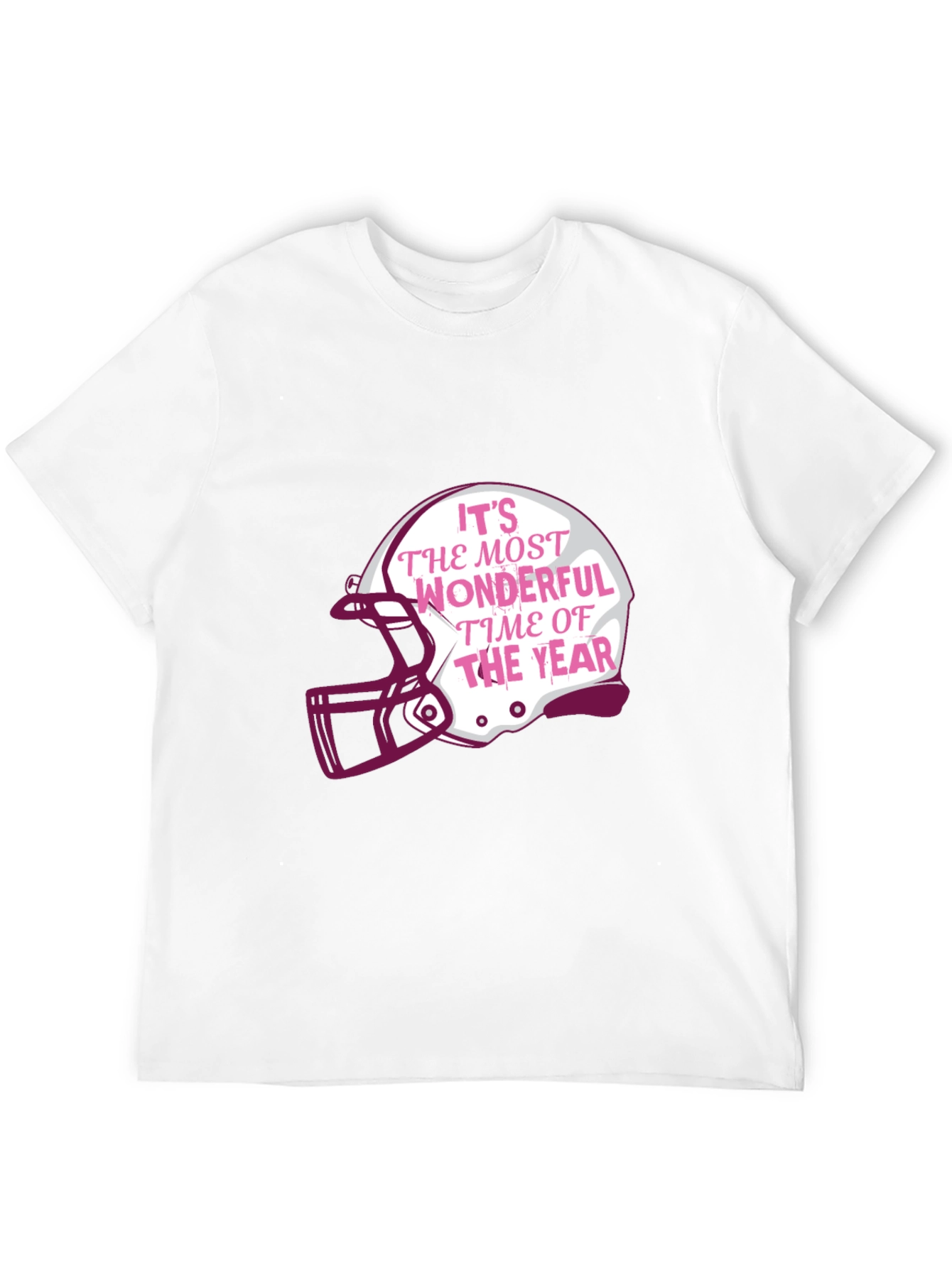 Holiday Football Helmet T-Shirt
