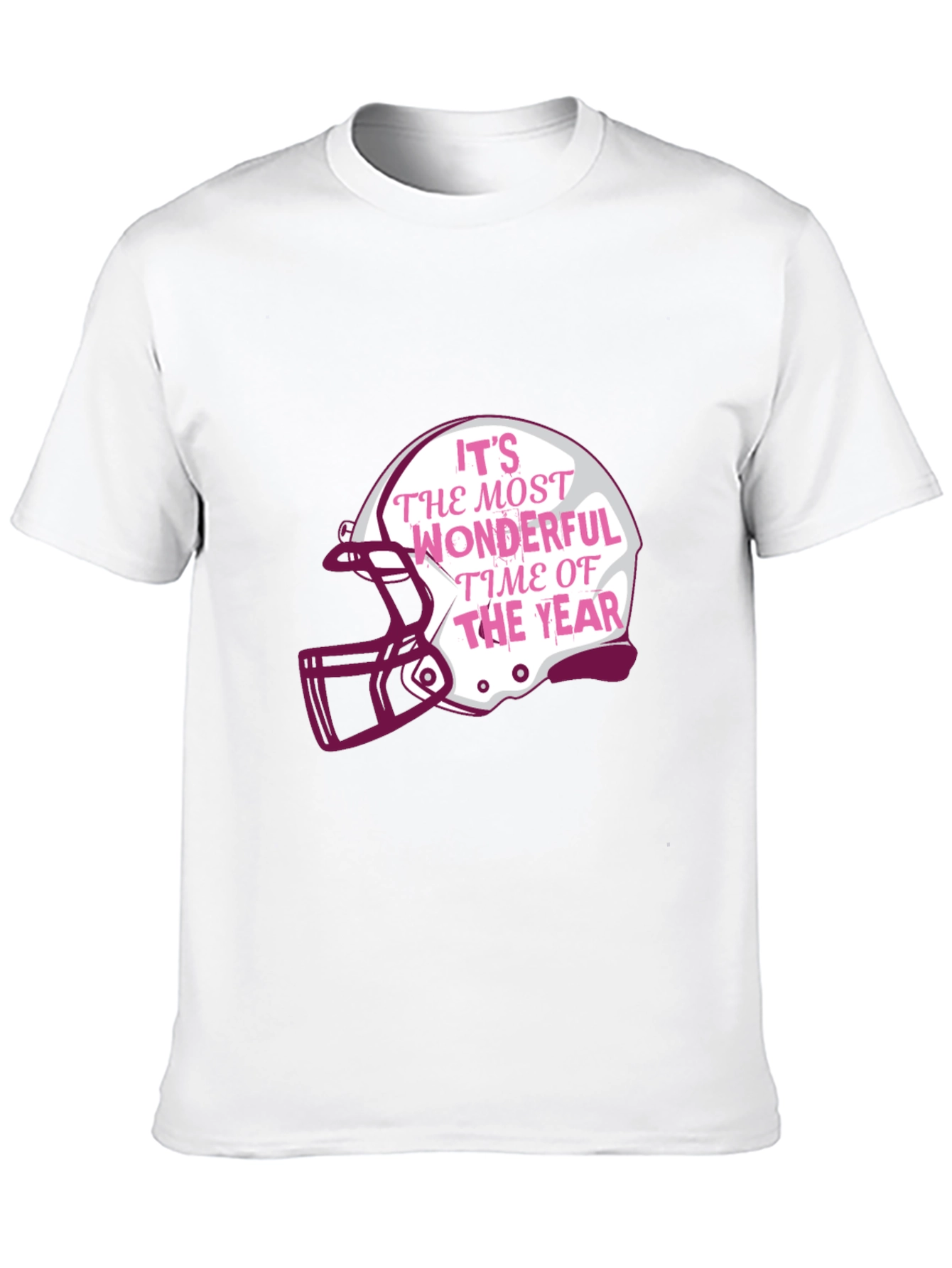 Holiday Football Helmet T-Shirt
